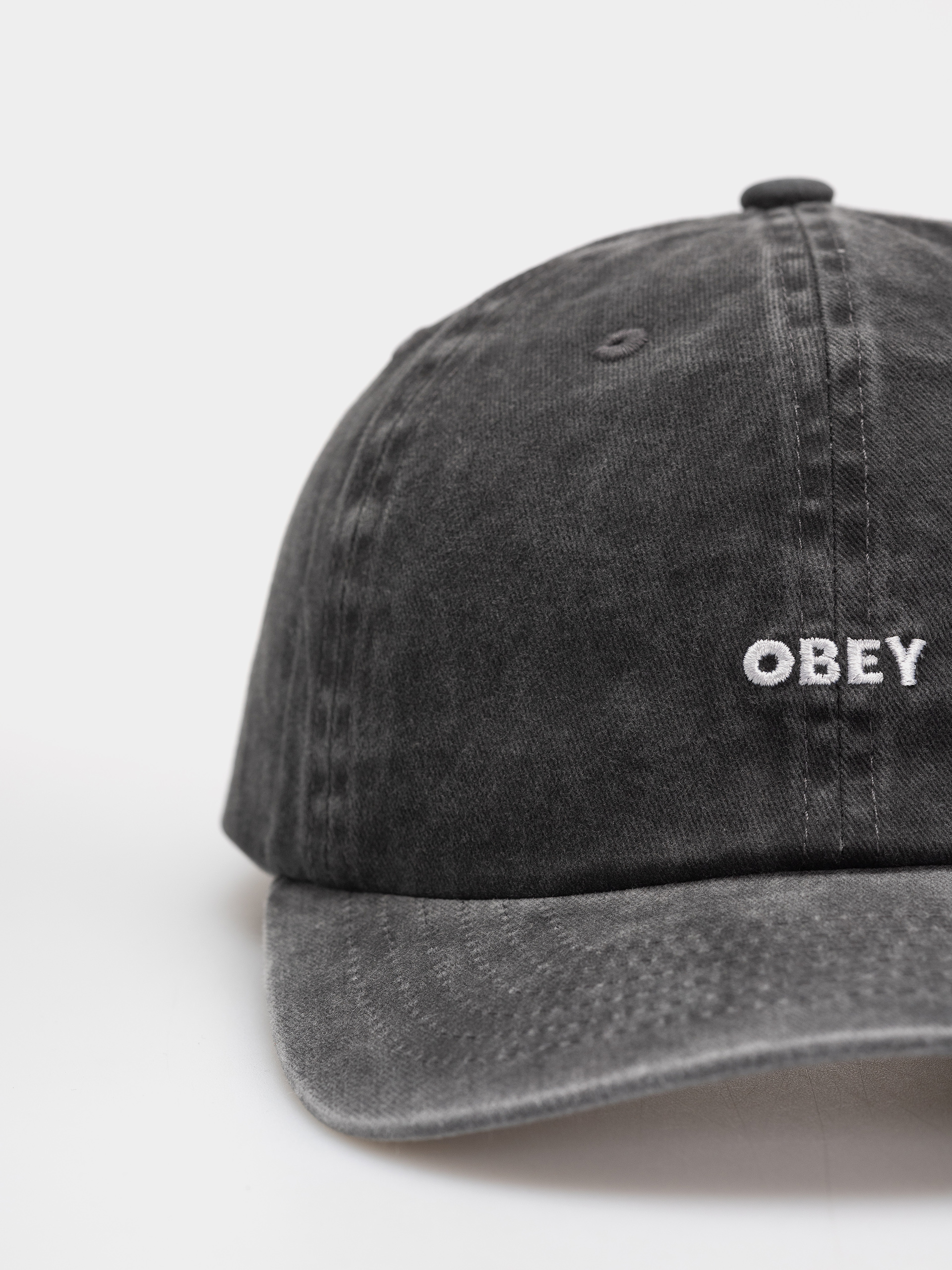 Кепка OBEY Pigment Bold 6 Panel (pigment black)