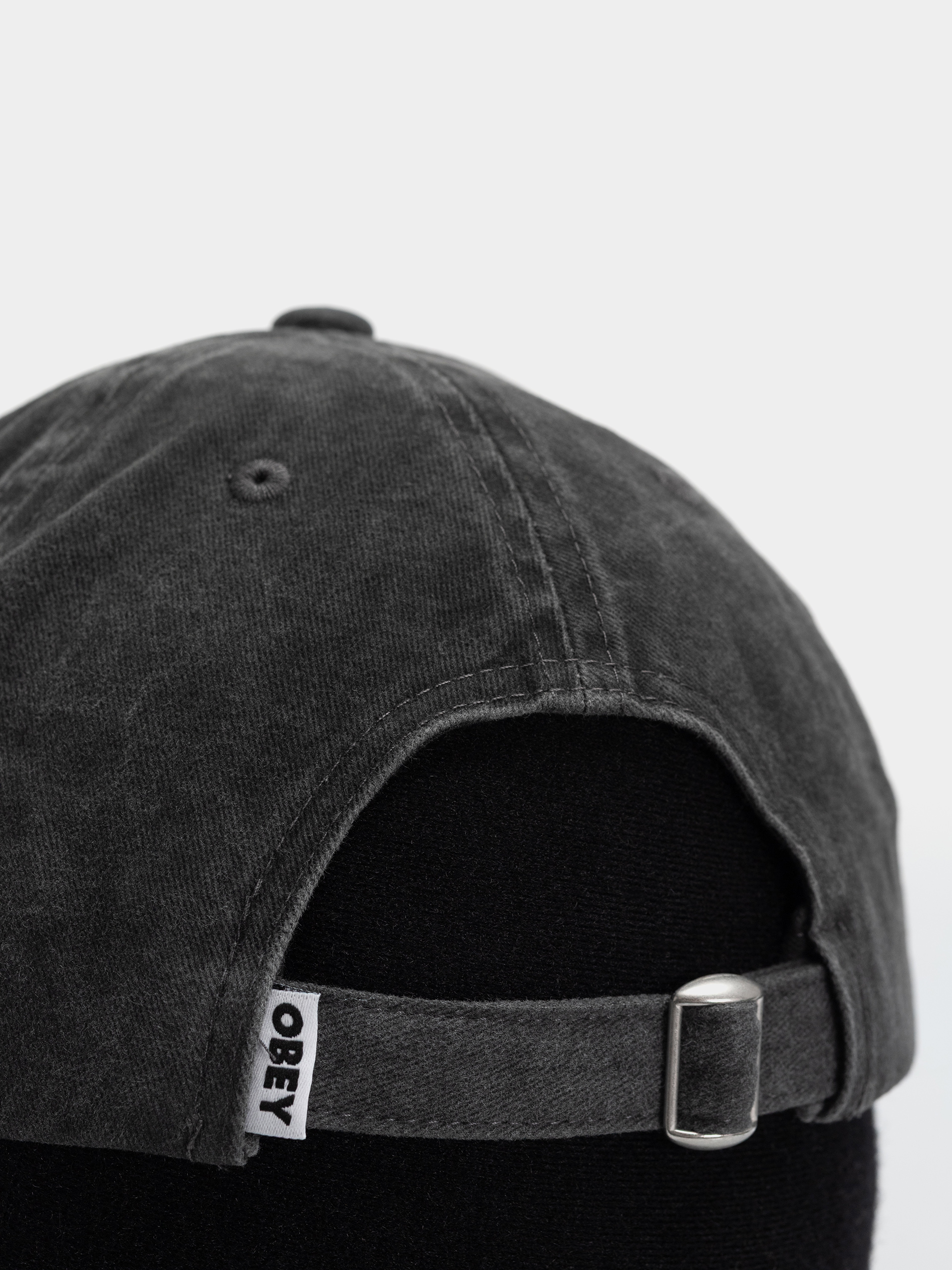 Кепка OBEY Pigment Bold 6 Panel (pigment black)