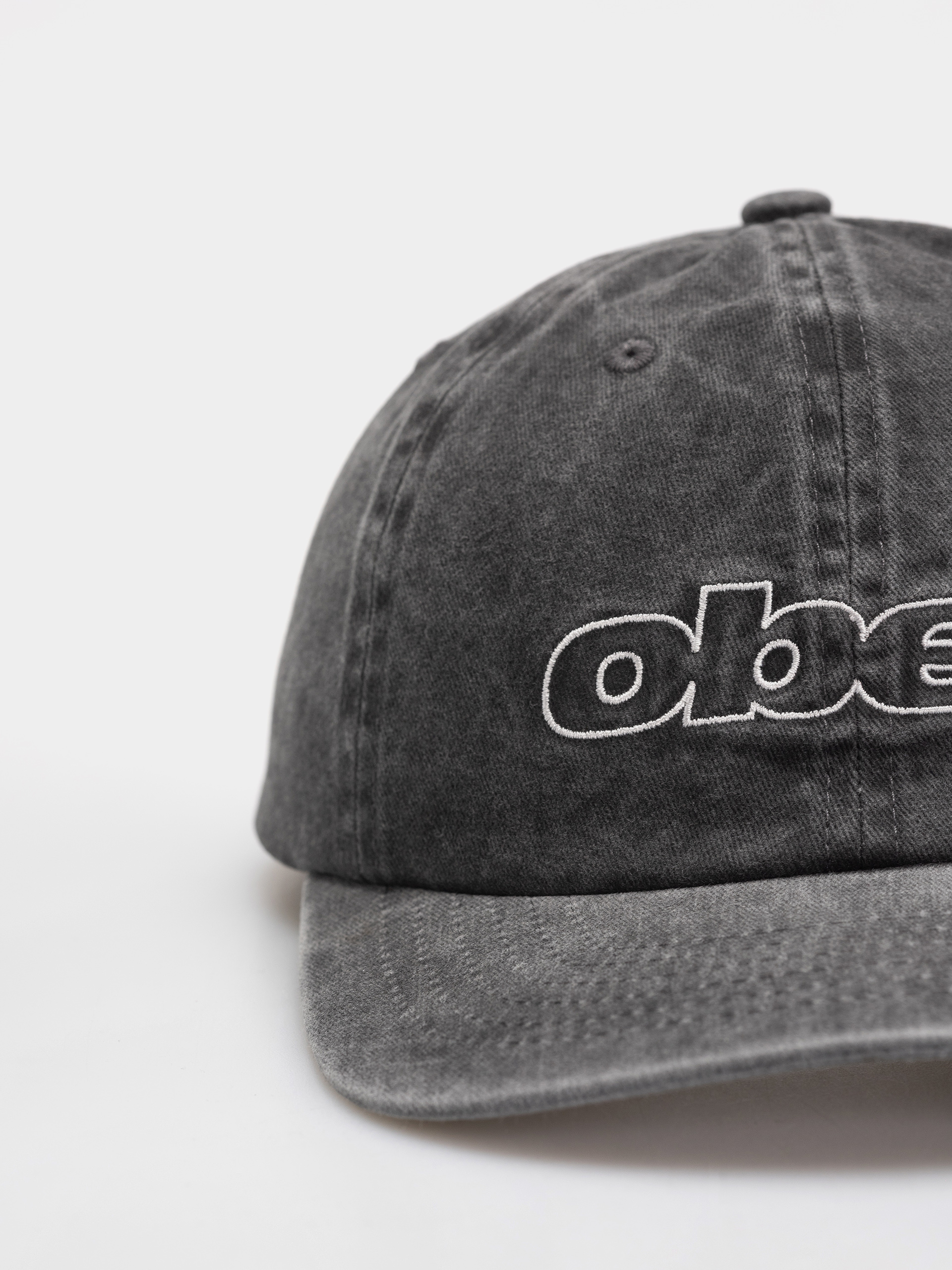 Кепка OBEY Pigment Outline Delta 6 Panel (pigment black)
