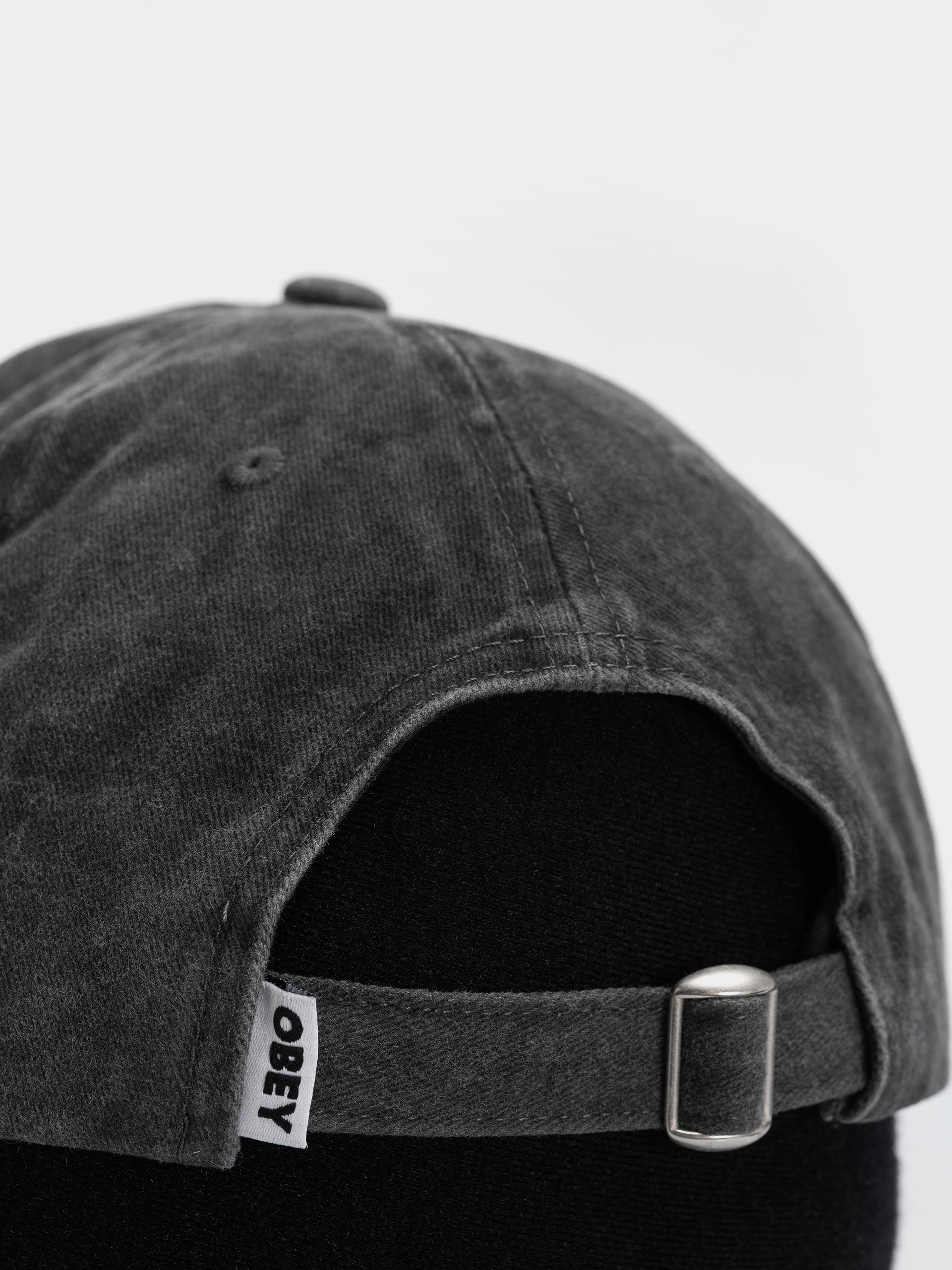 Кепка OBEY Pigment Outline Delta 6 Panel (pigment black)