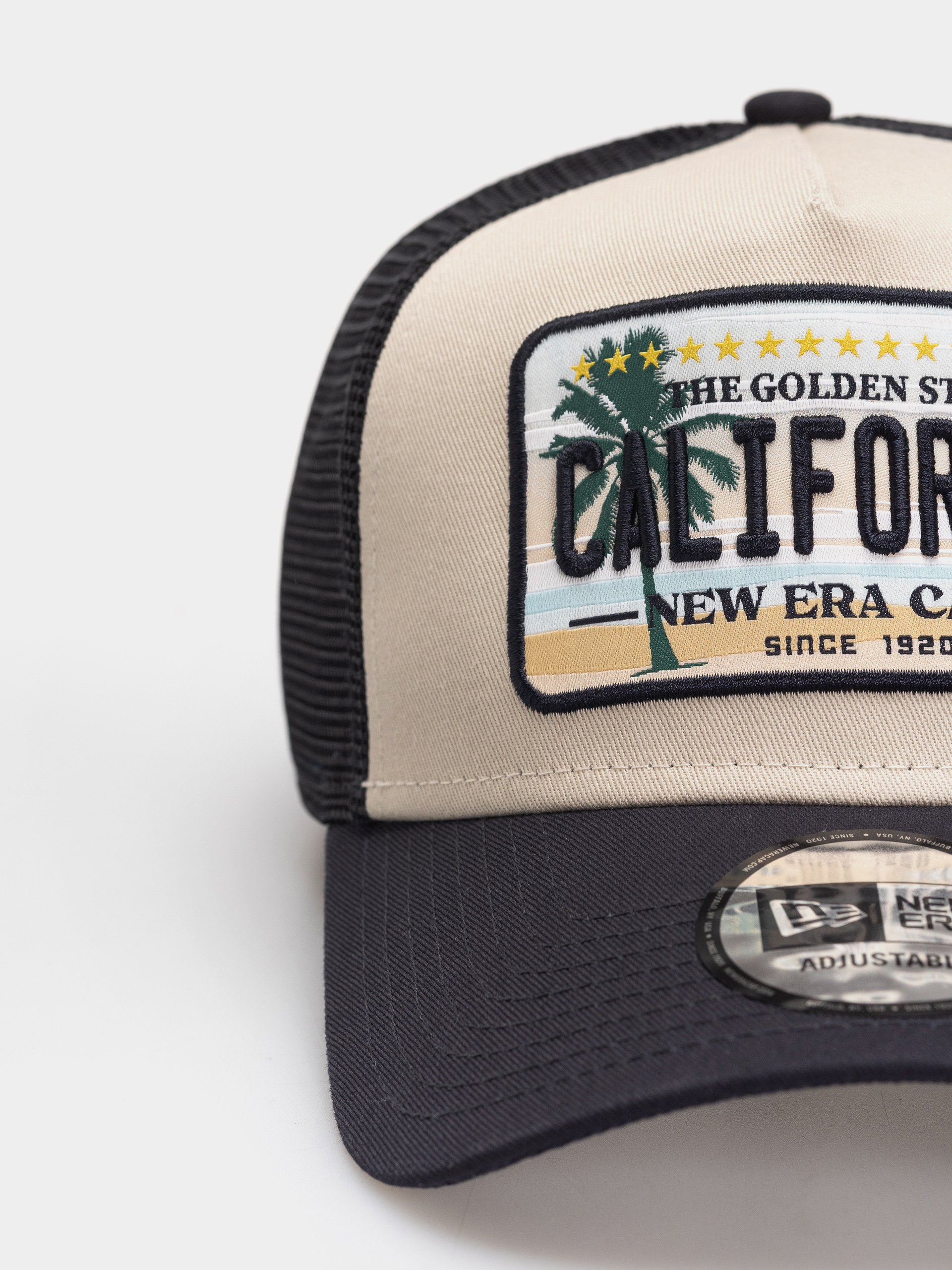 Кепка New Era Licence Plate Trucker (navy/stone)