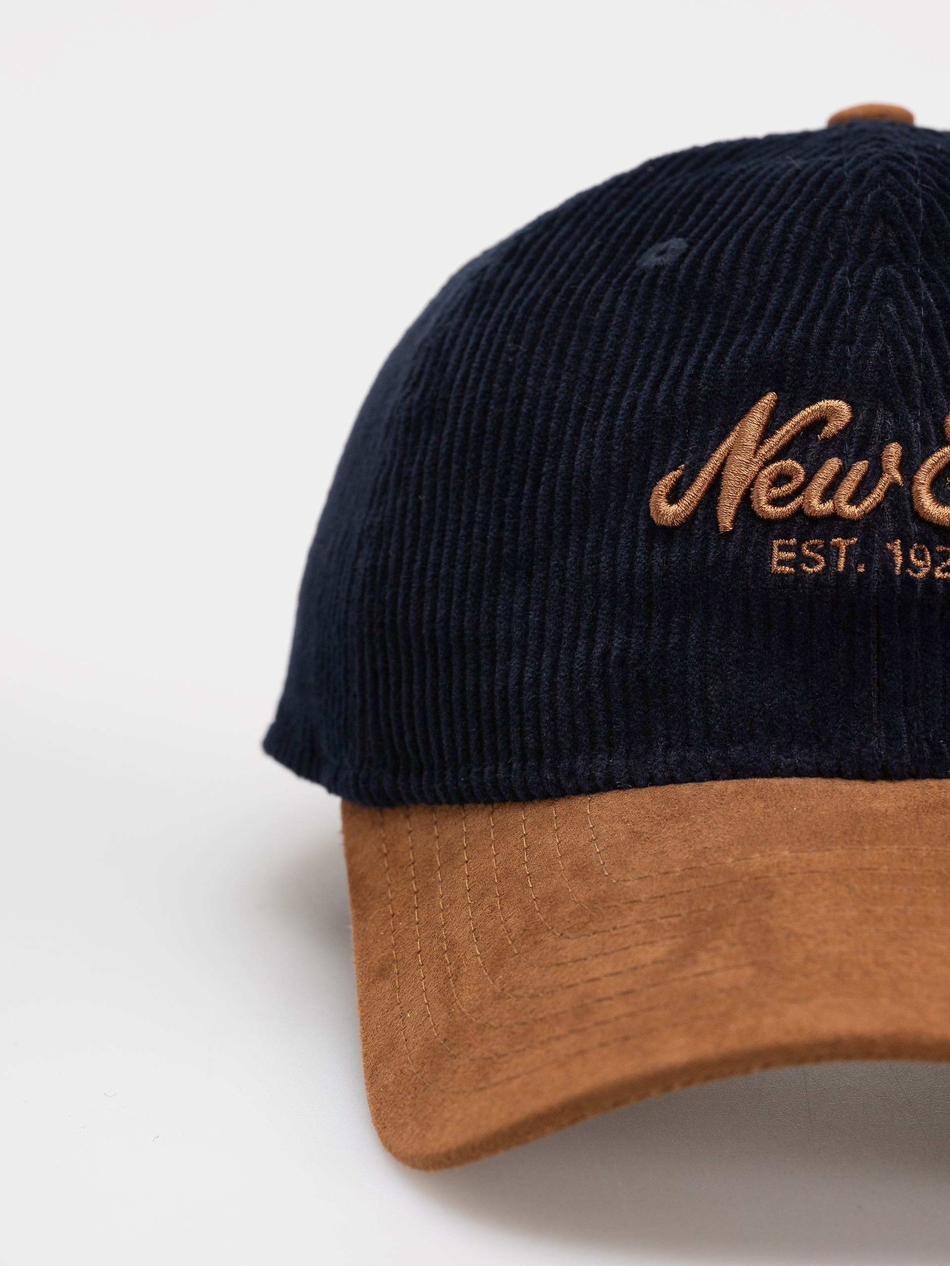 Кепка New Era Cord Mix 9Twenty (navy/brown)