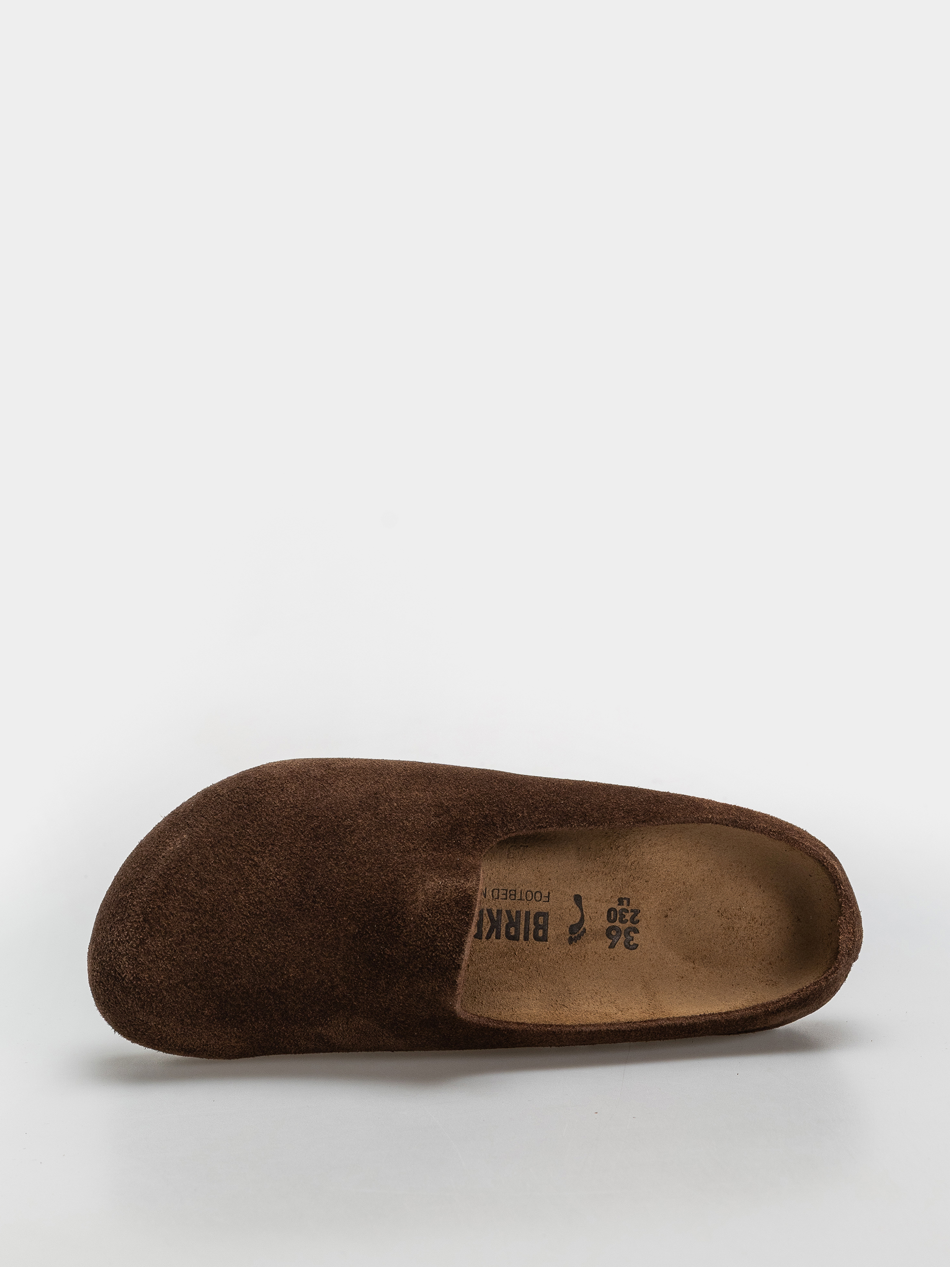 Шльопанці Birkenstock Amsterdam Wrapped Suede Leather Narrow (carafe)