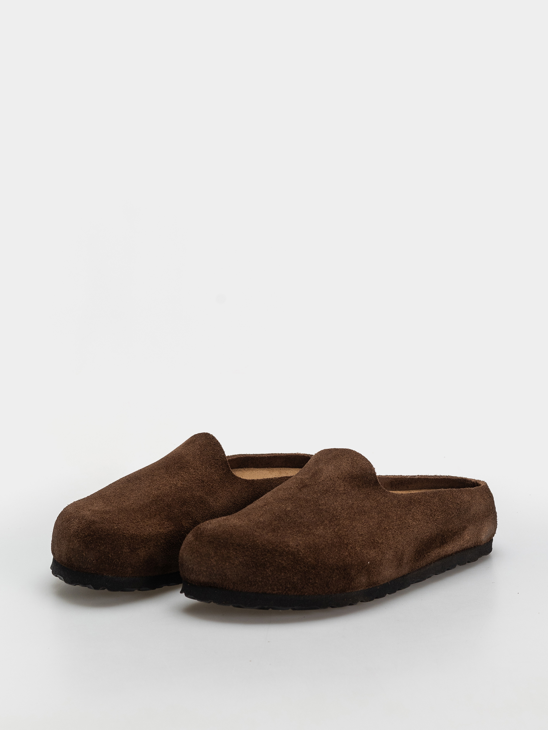 Шльопанці Birkenstock Amsterdam Wrapped Suede Leather Narrow (carafe)
