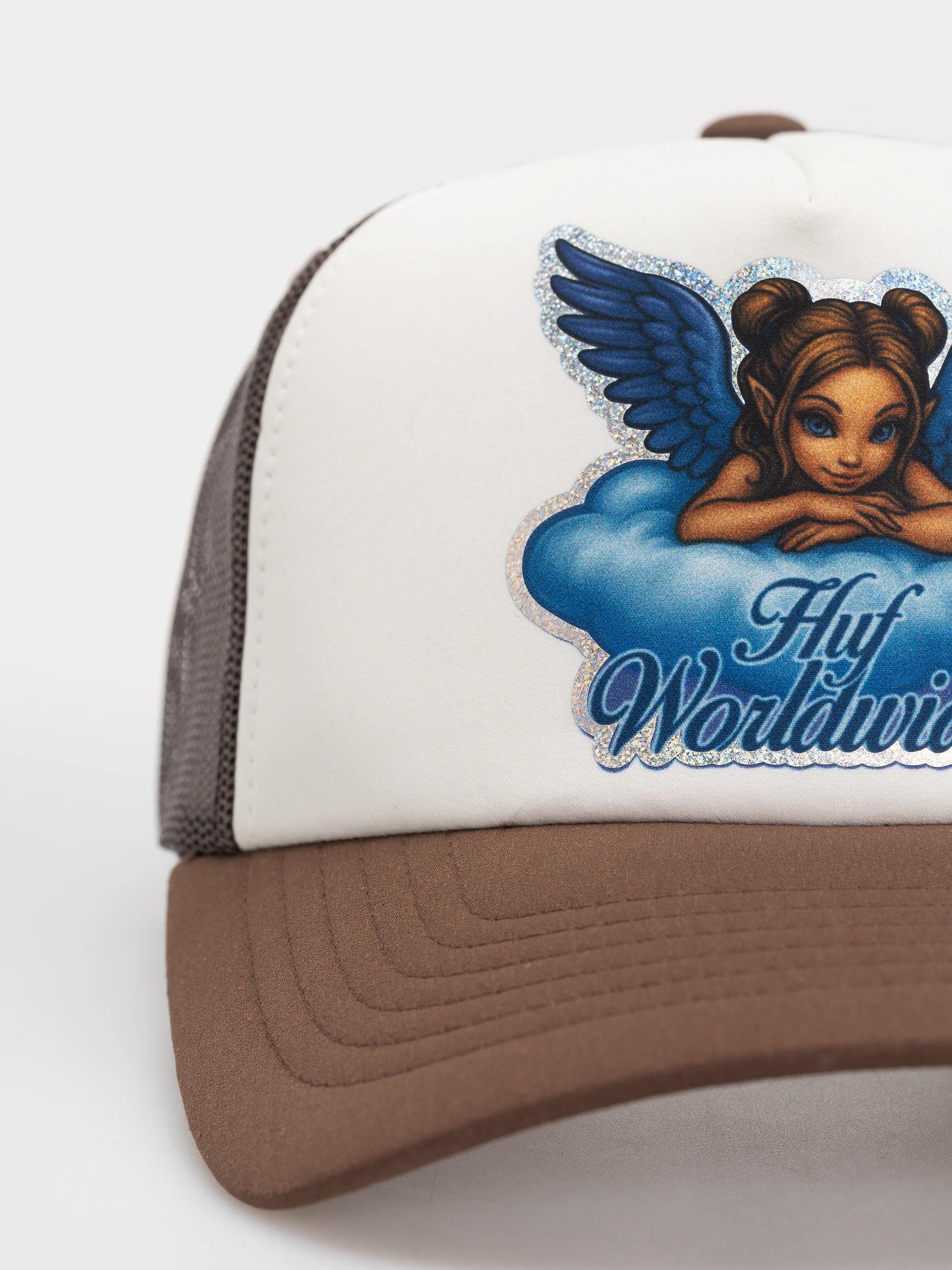 Кепка HUF Bliss Trucker (brown)