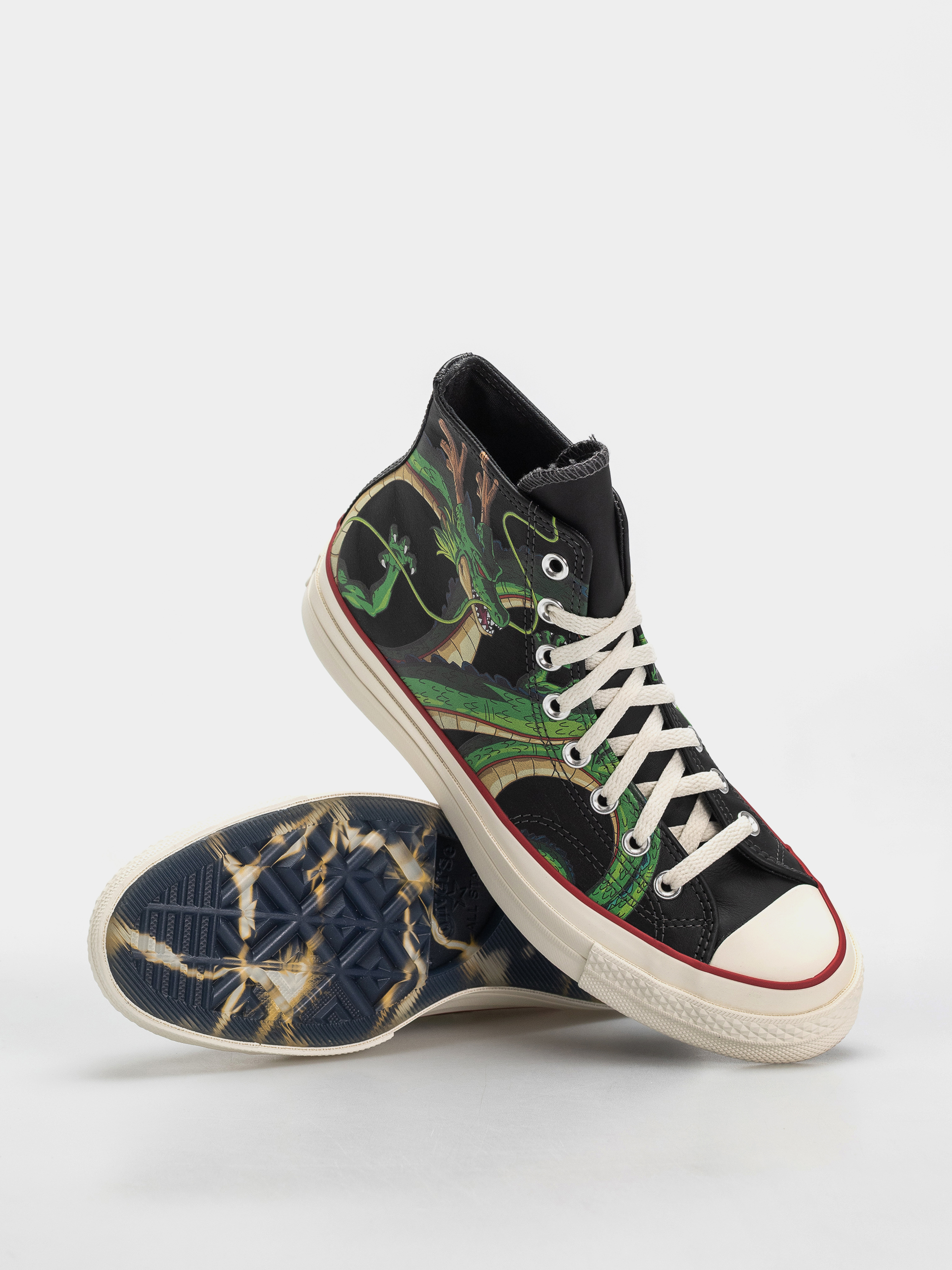 Кеди Converse X Dragon Ball Z Chuck 70 Hi (black/cyber yellow/flame orange)