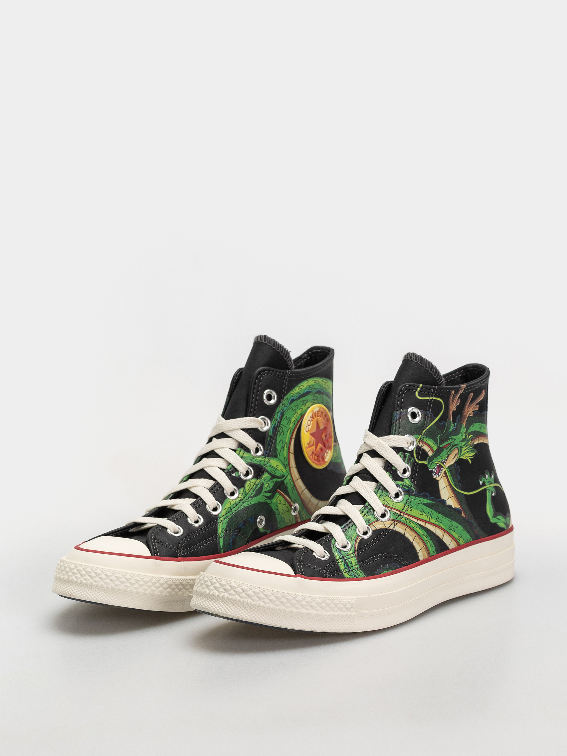 Кеди Converse X Dragon Ball Z Chuck 70 Hi (black/cyber yellow/flame orange)