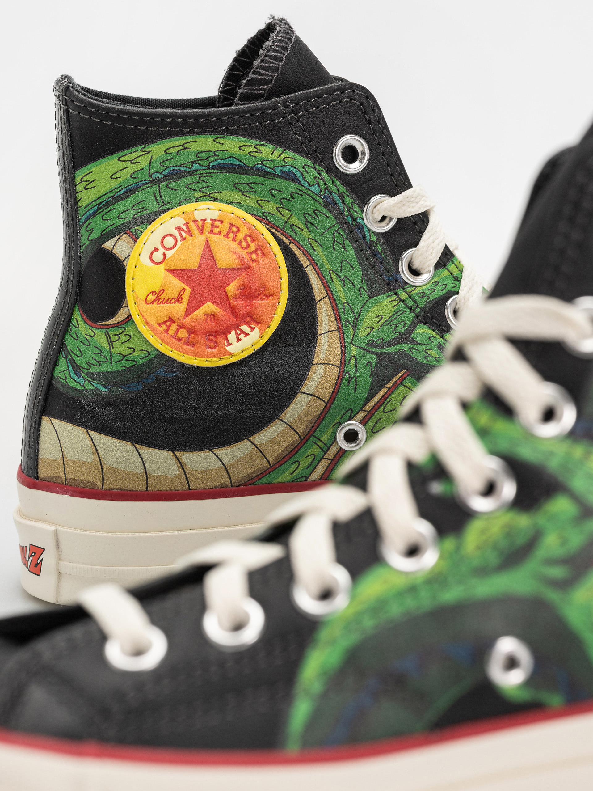 Кеди Converse X Dragon Ball Z Chuck 70 Hi (black/cyber yellow/flame orange)