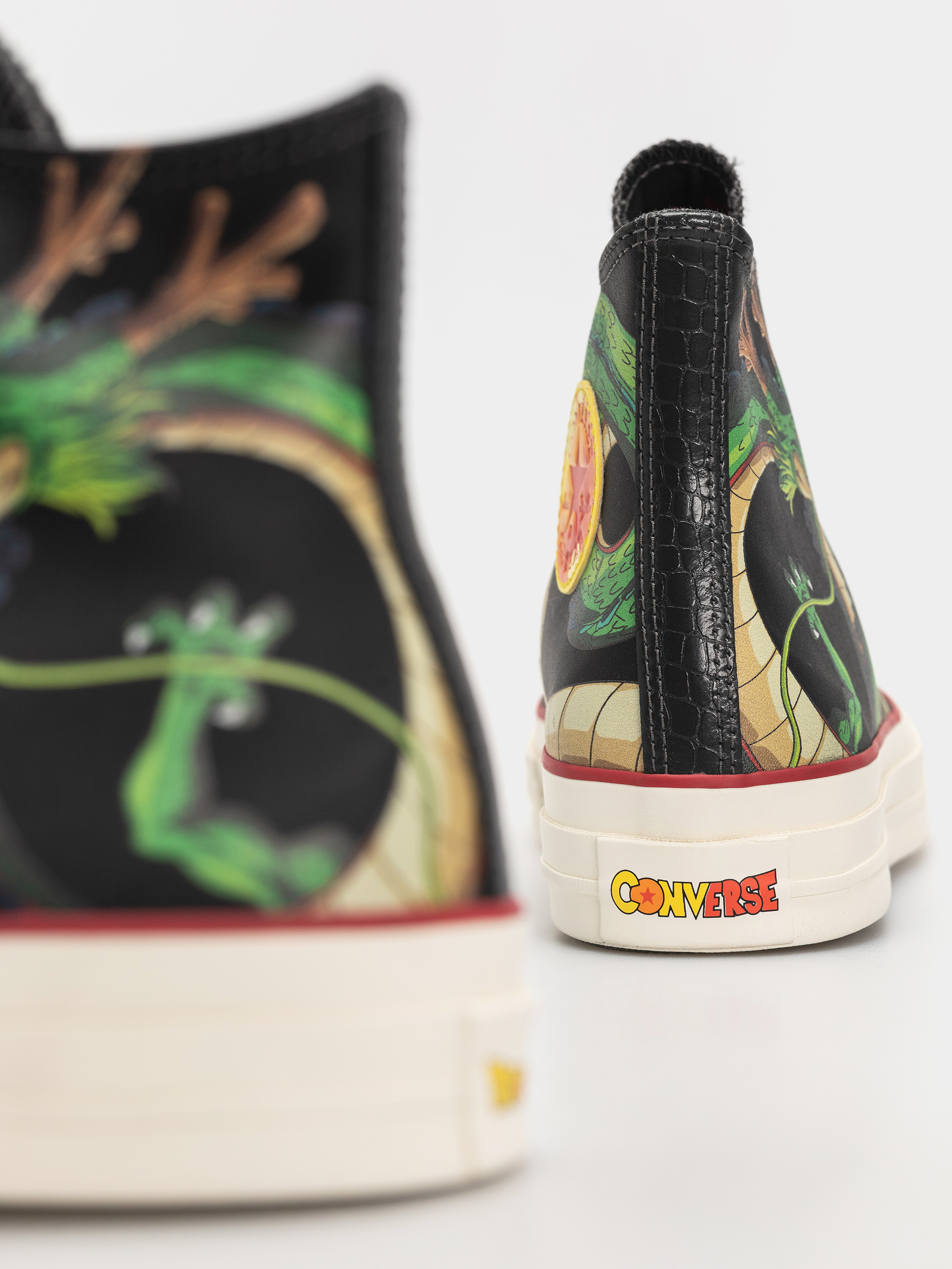 Кеди Converse X Dragon Ball Z Chuck 70 Hi (black/cyber yellow/flame orange)