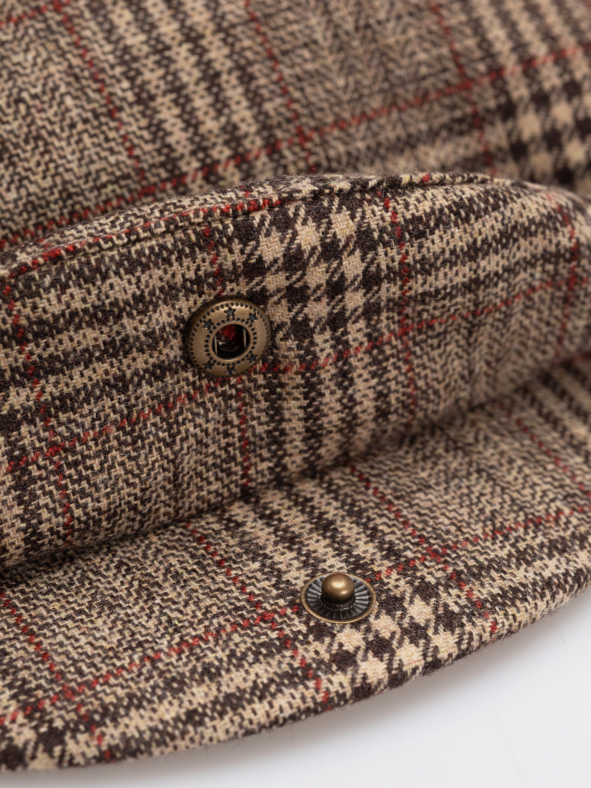 Кашкет Brixton Hooligan Snap Cap (brown/tan/red plaid)