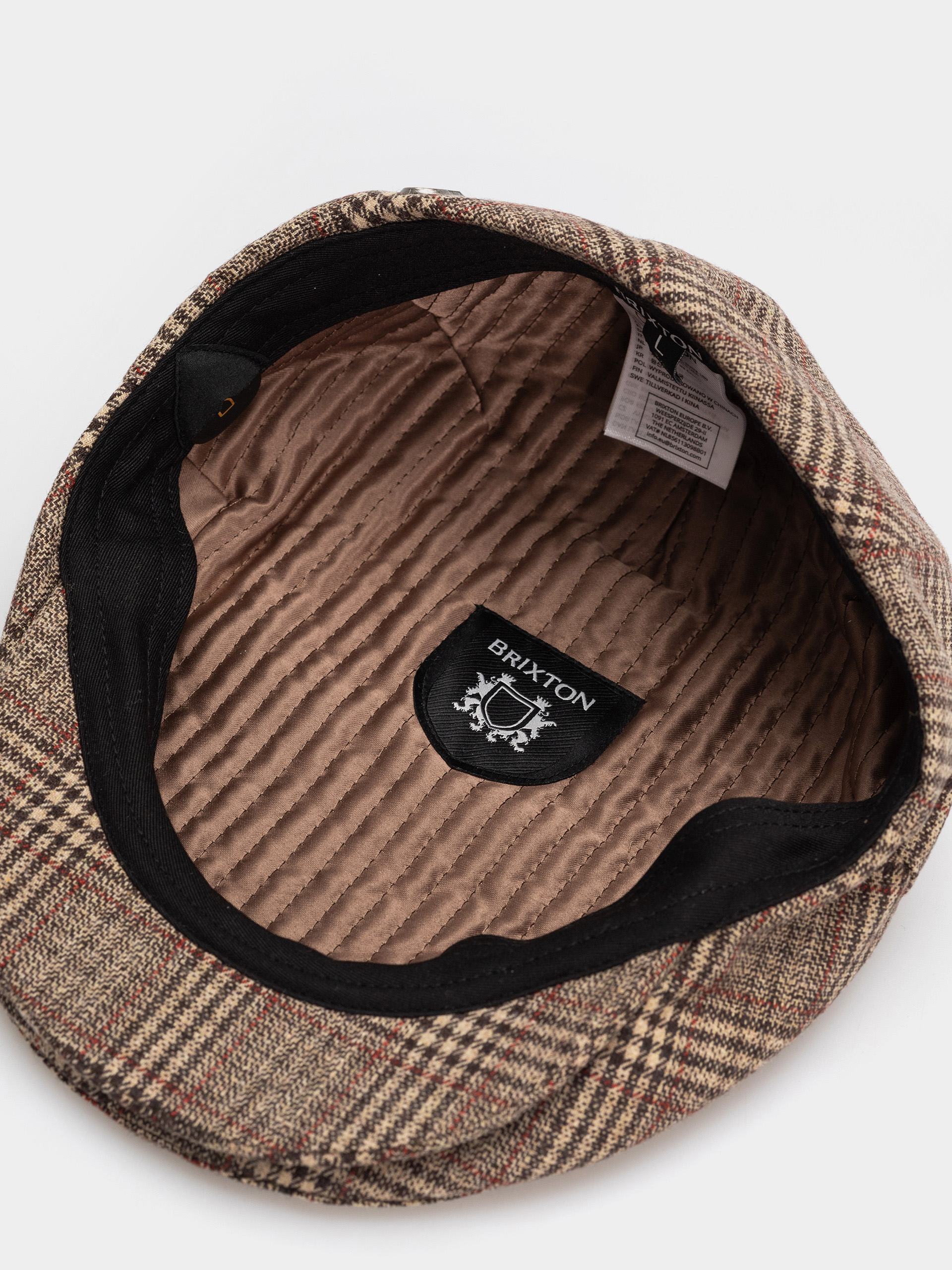 Кашкет Brixton Hooligan Snap Cap (brown/tan/red plaid)