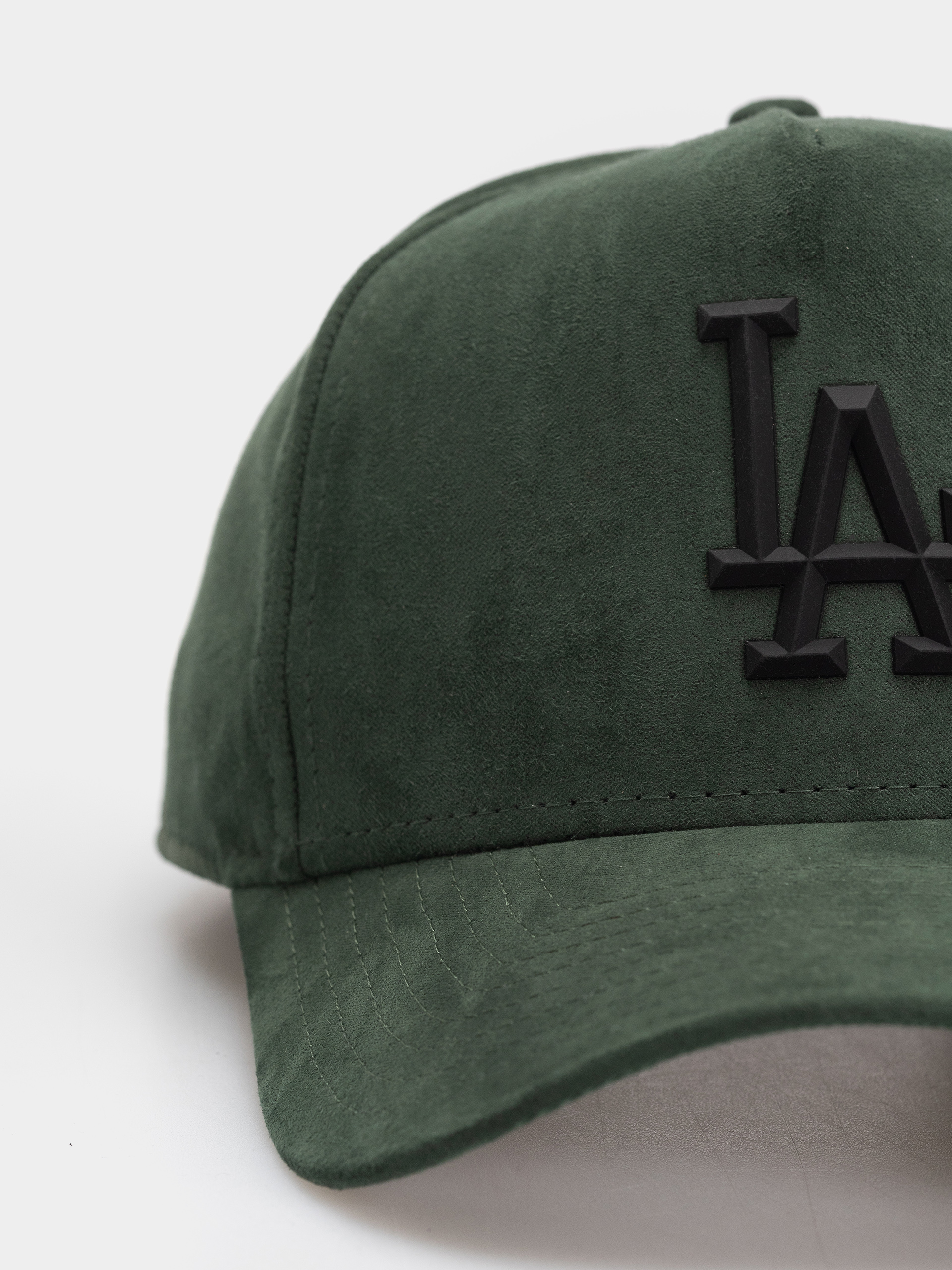 Кепка New Era Faux Suede E Frame La Dodgers (green)