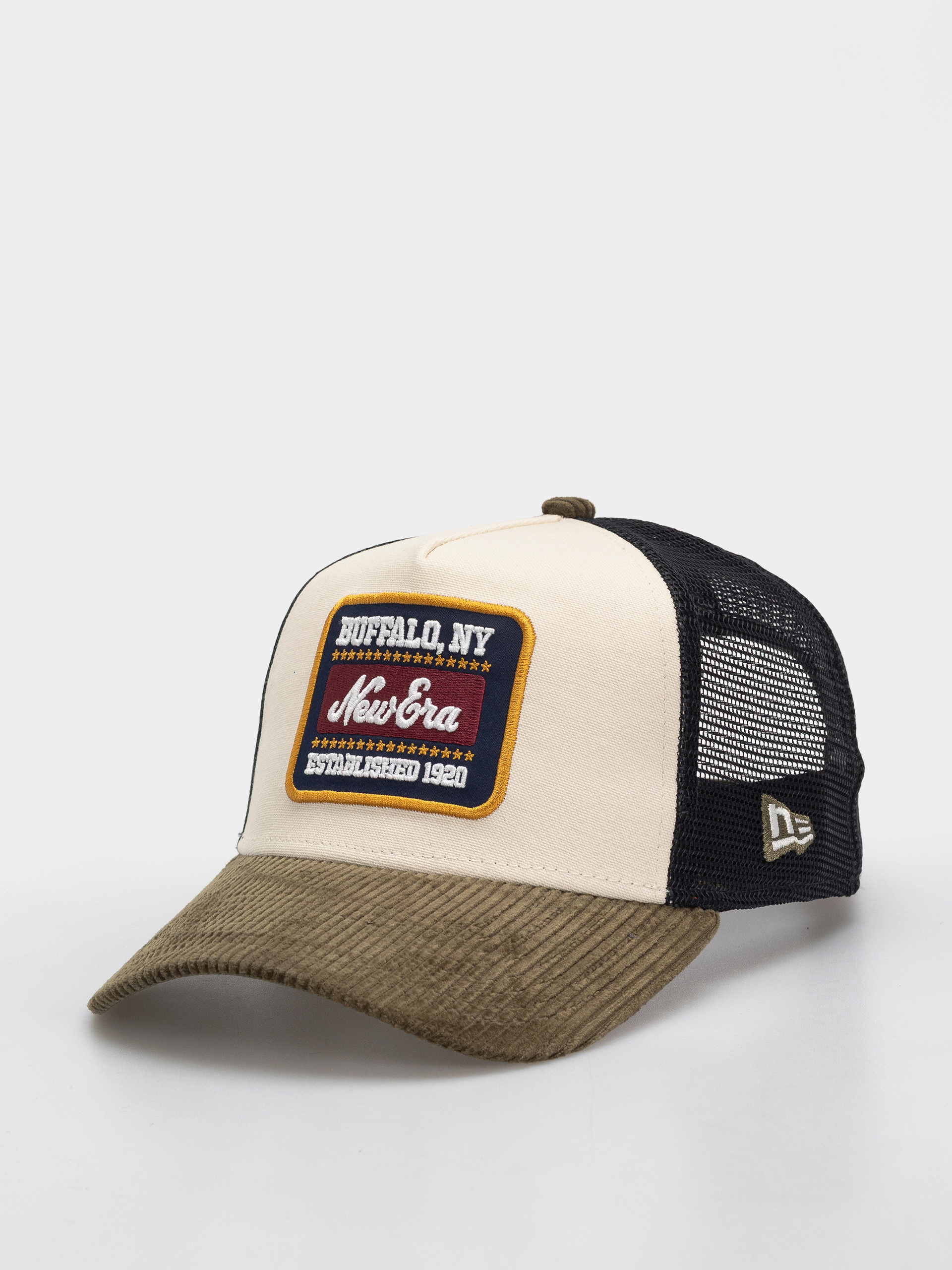 Кепка New Era Patch Cord Ef Trucker (green/cream)