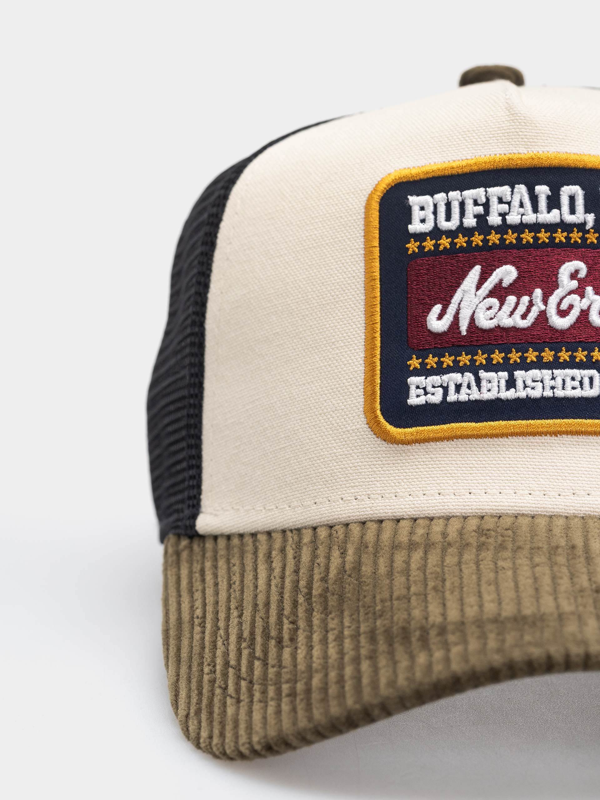 Кепка New Era Patch Cord Ef Trucker (green/cream)
