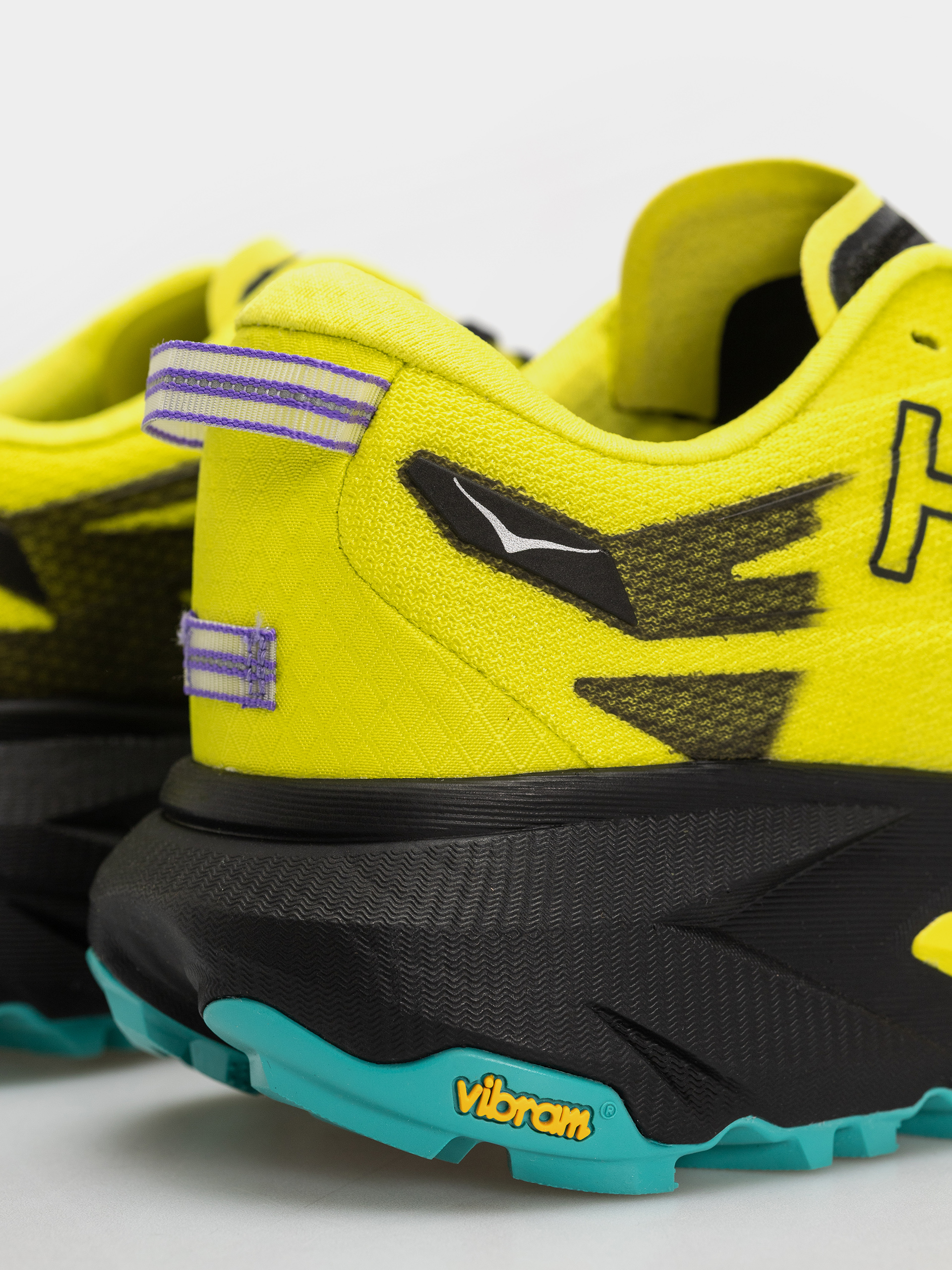 Взуття Hoka Mafate 5 (black/hoka citrus)