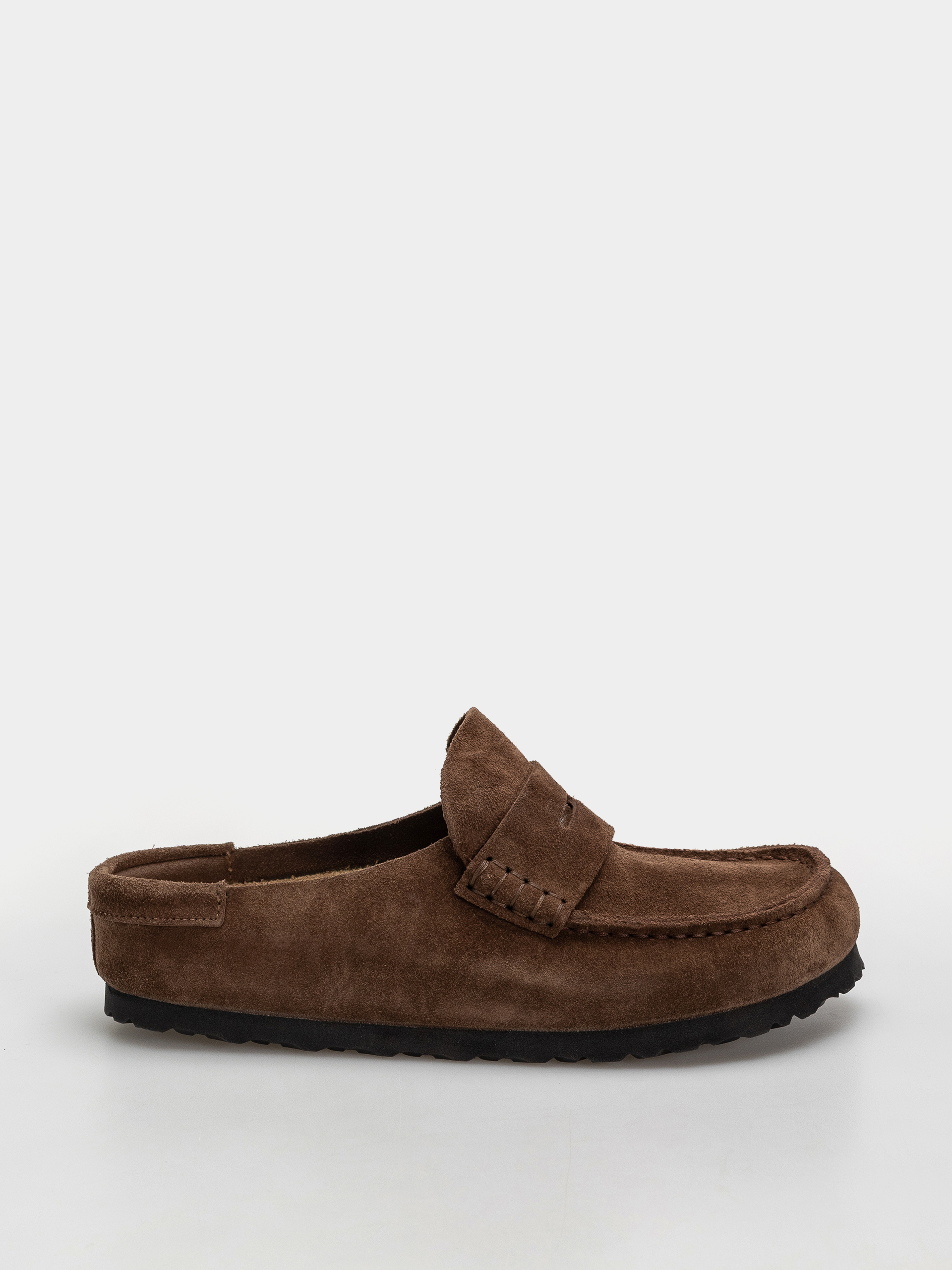 Шльопанці Birkenstock Naples Wrapped Suede Leather Narrow (carafe)
