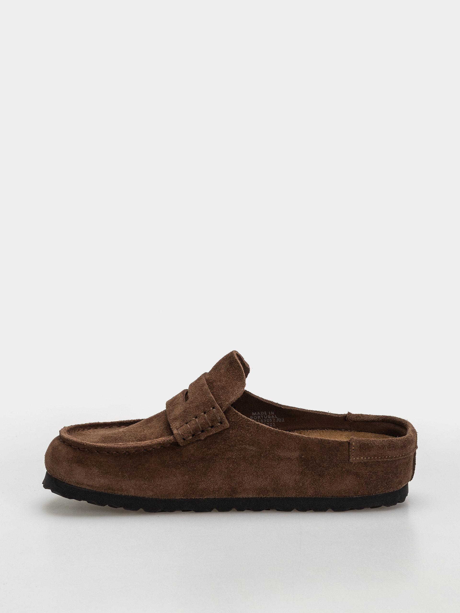 Шльопанці Birkenstock Naples Wrapped Suede Leather Narrow (carafe)