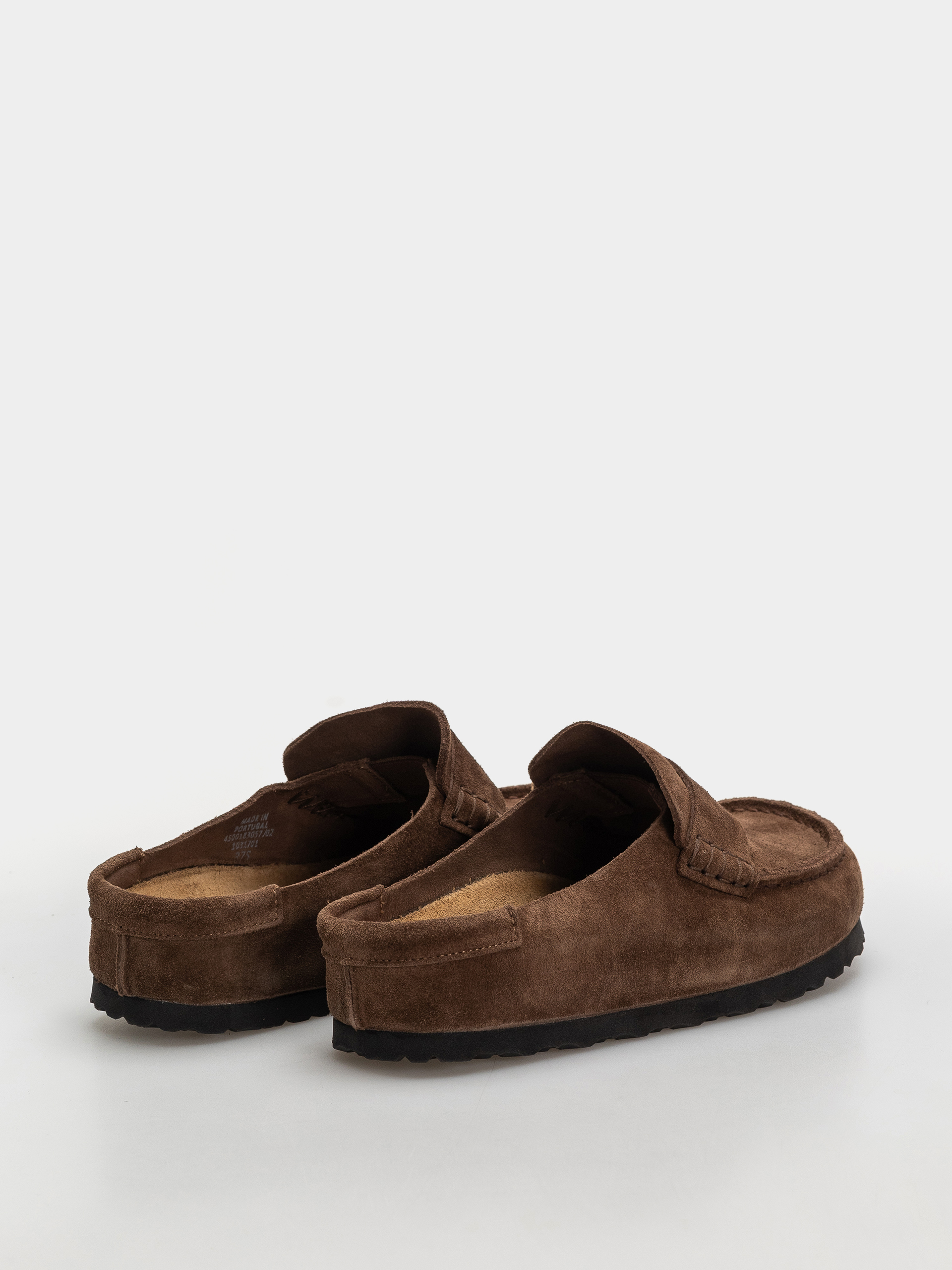 Шльопанці Birkenstock Naples Wrapped Suede Leather Narrow (carafe)