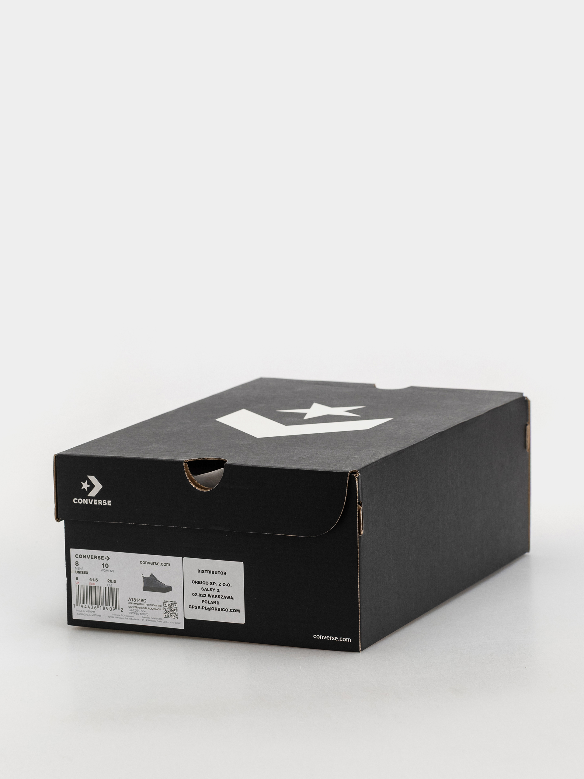Взуття Converse Chuck Taylor All Star Malden Street Boot Mid (dark grey)