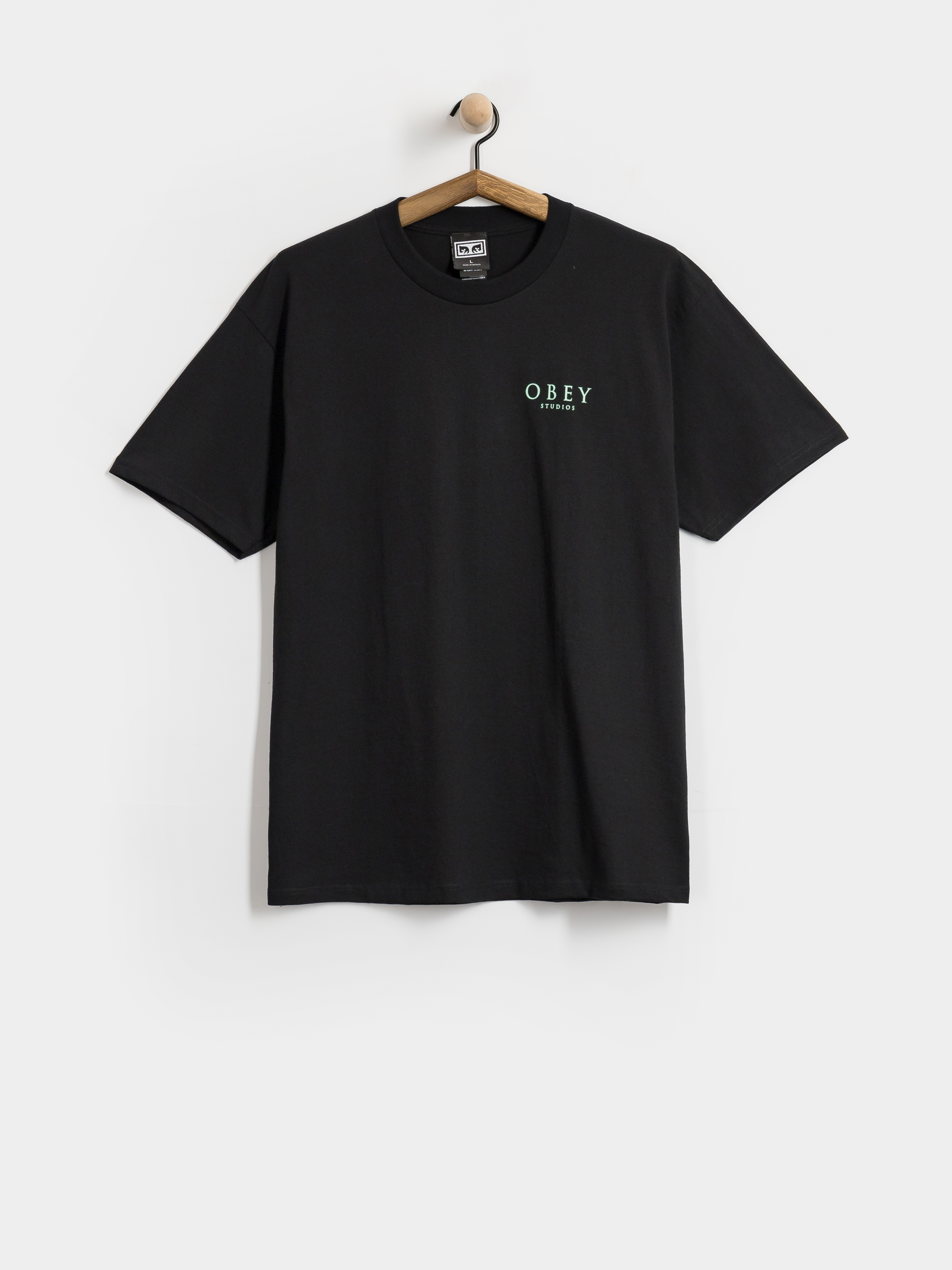 Футболка OBEY Flores Robus (black)