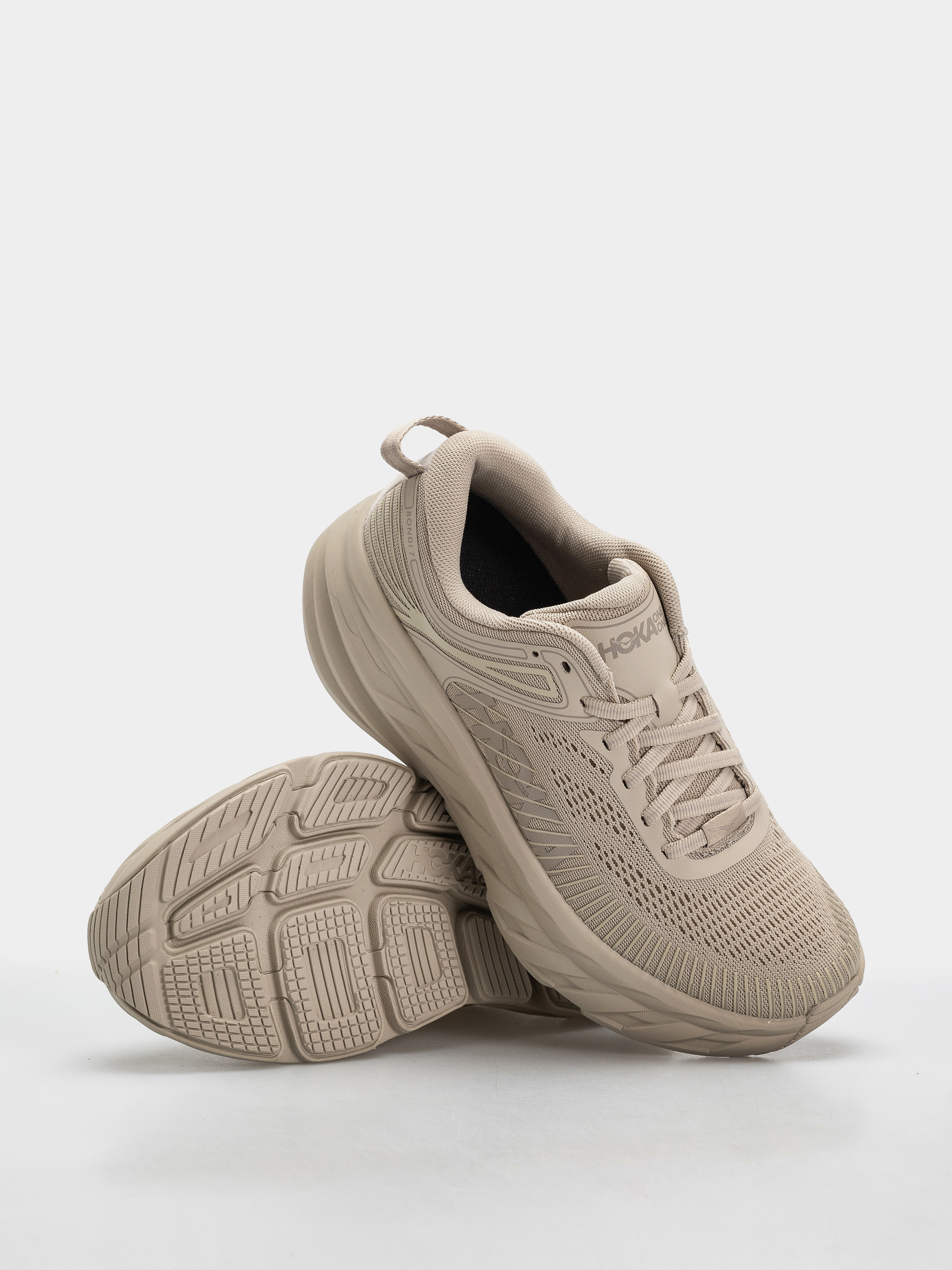Взуття Hoka Bondi 7 Wmn (archival taupe/archival taupe)