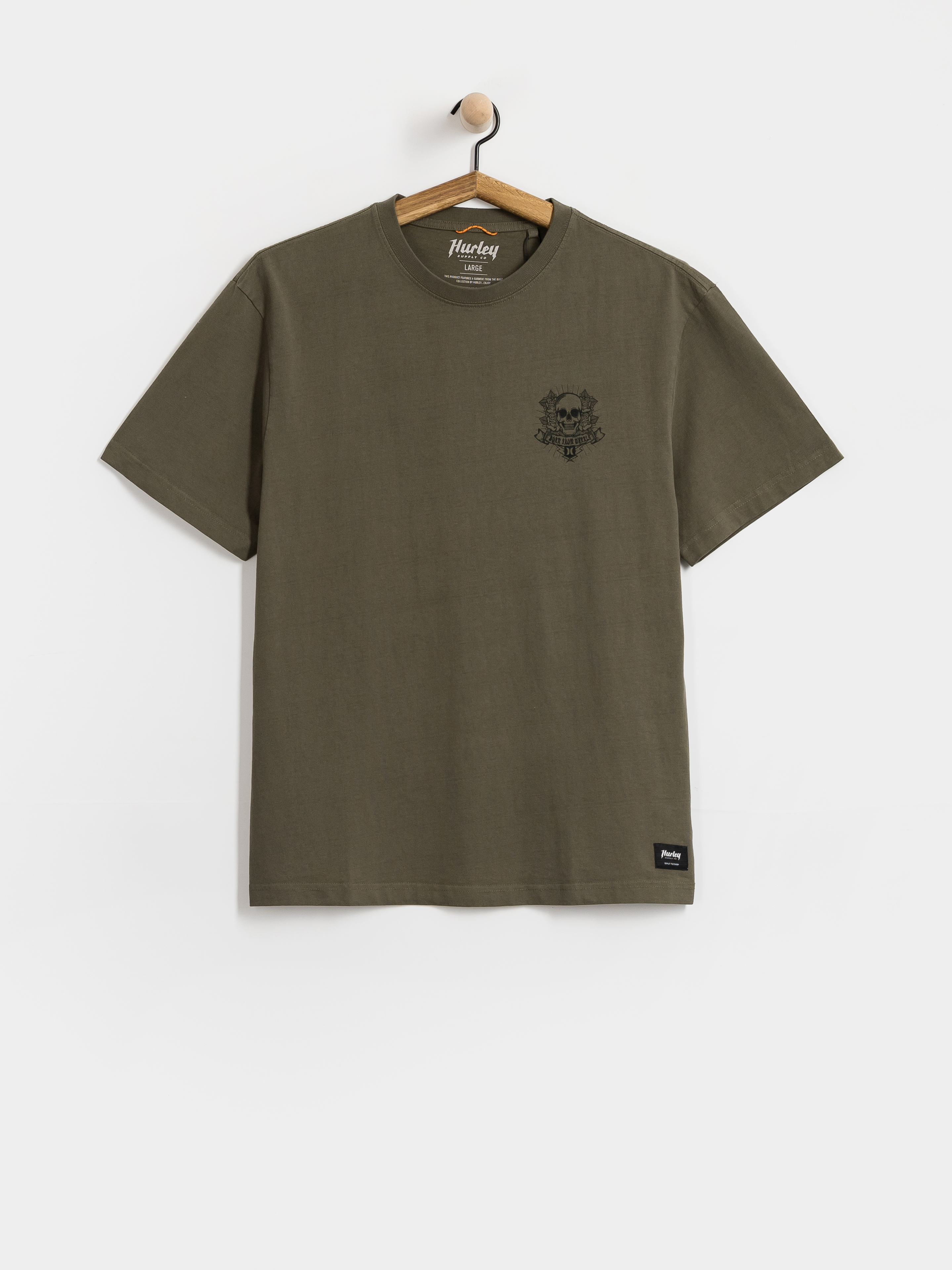 Футболка Hurley Built Eagle (charcoal)
