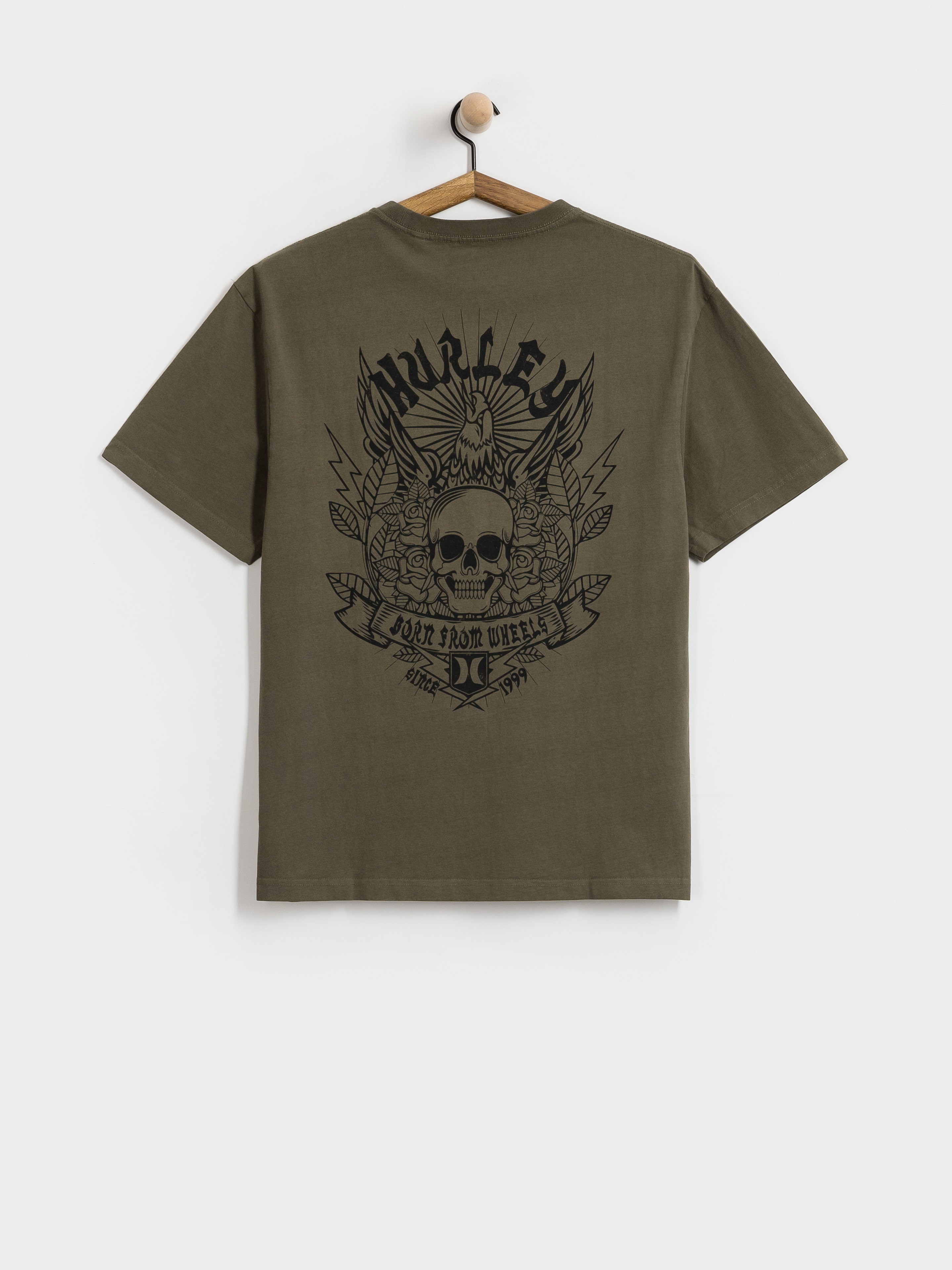 Футболка Hurley Built Eagle (charcoal)