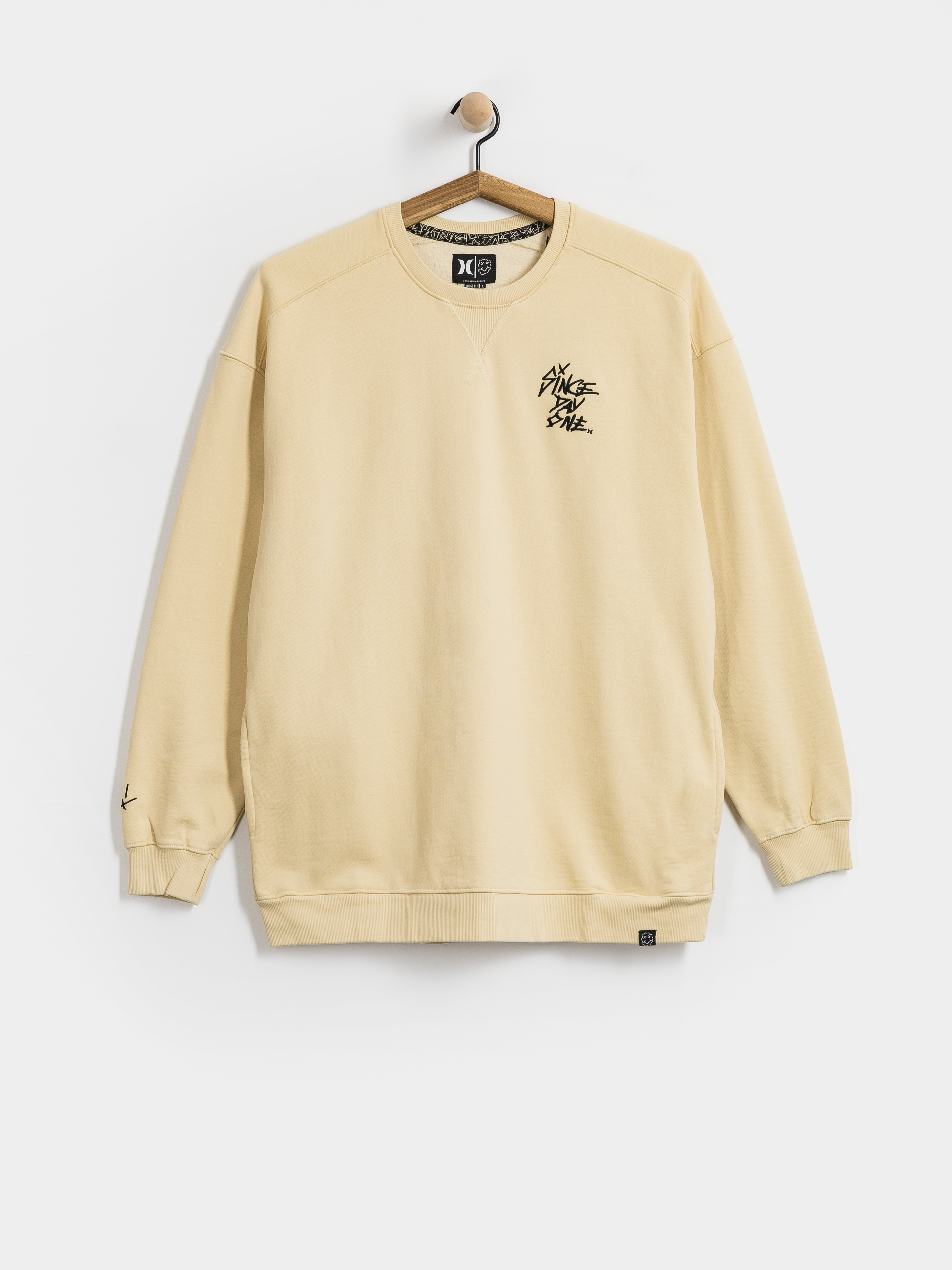 Світшот Hurley Smile Crew (cream)