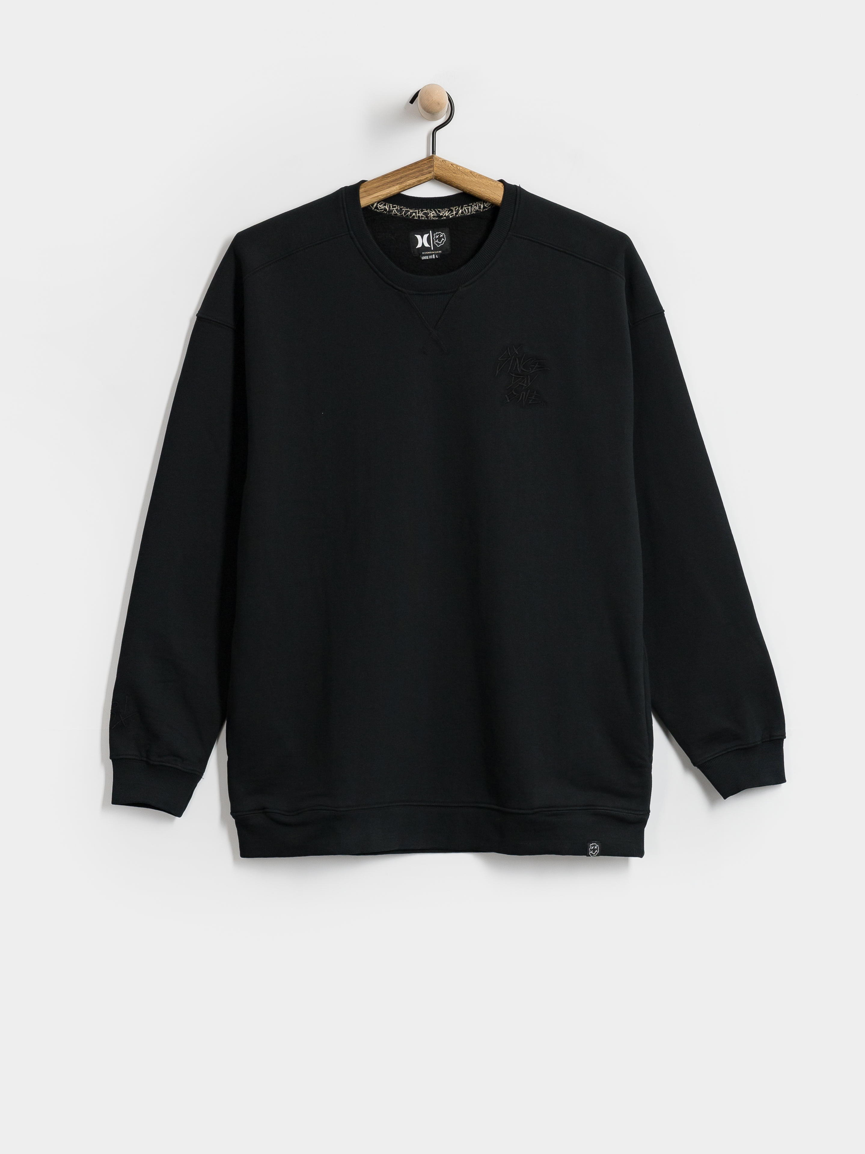 Світшот Hurley Smile Crew (black)