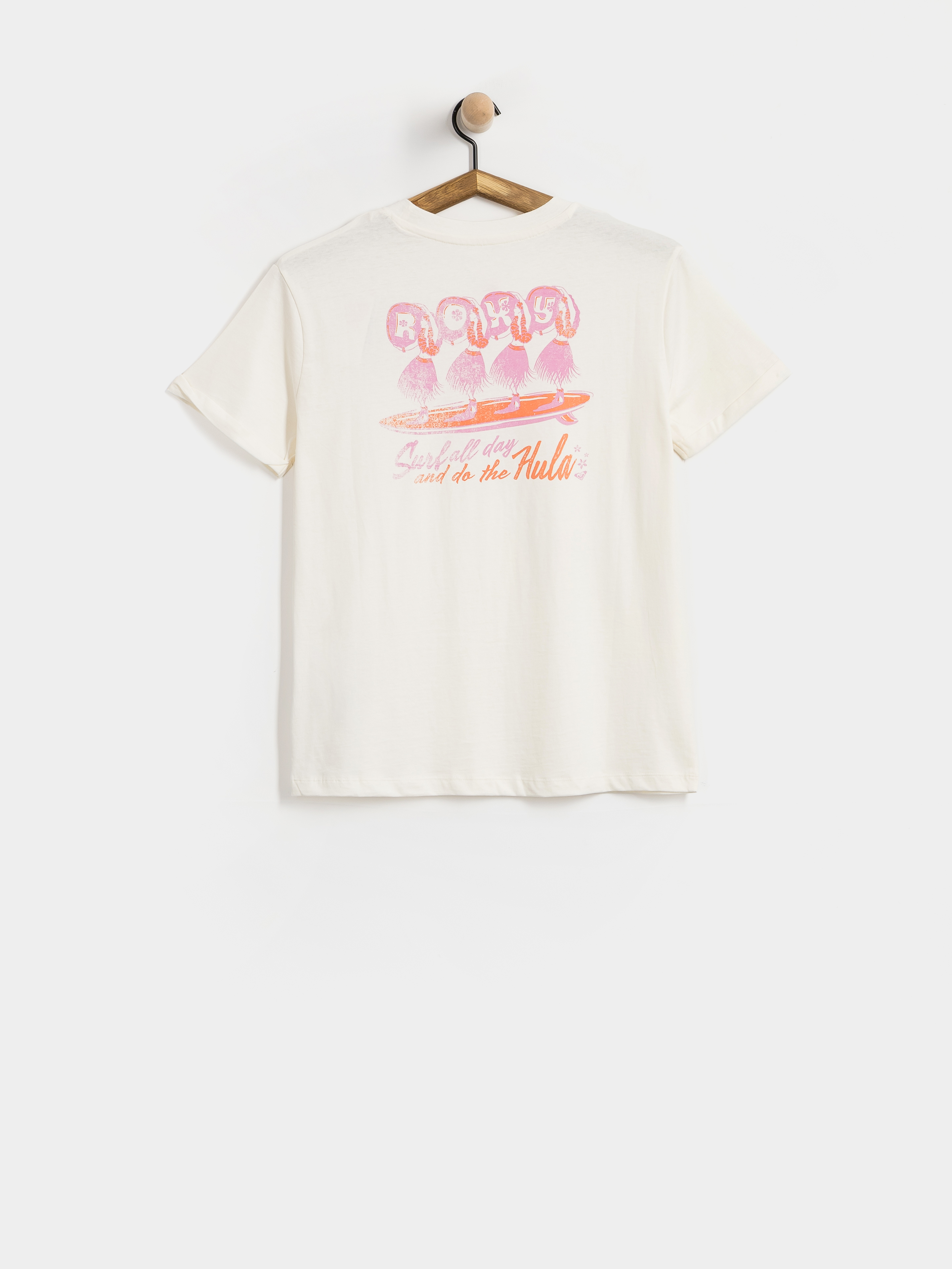 Футболка Roxy Oceanregular Poster Wmn (coconut milk)
