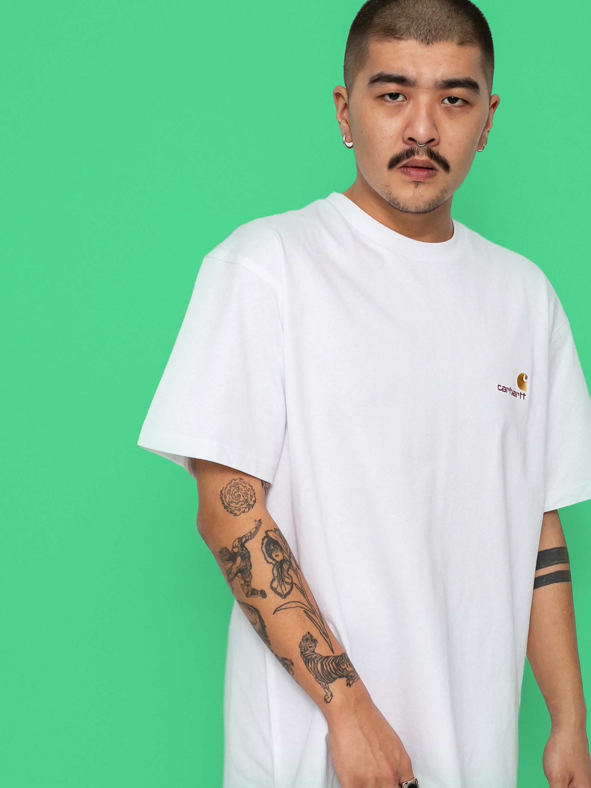 u0424u0443u0442u0431u043eu043bu043au0430 Carhartt WIP American Script (white)