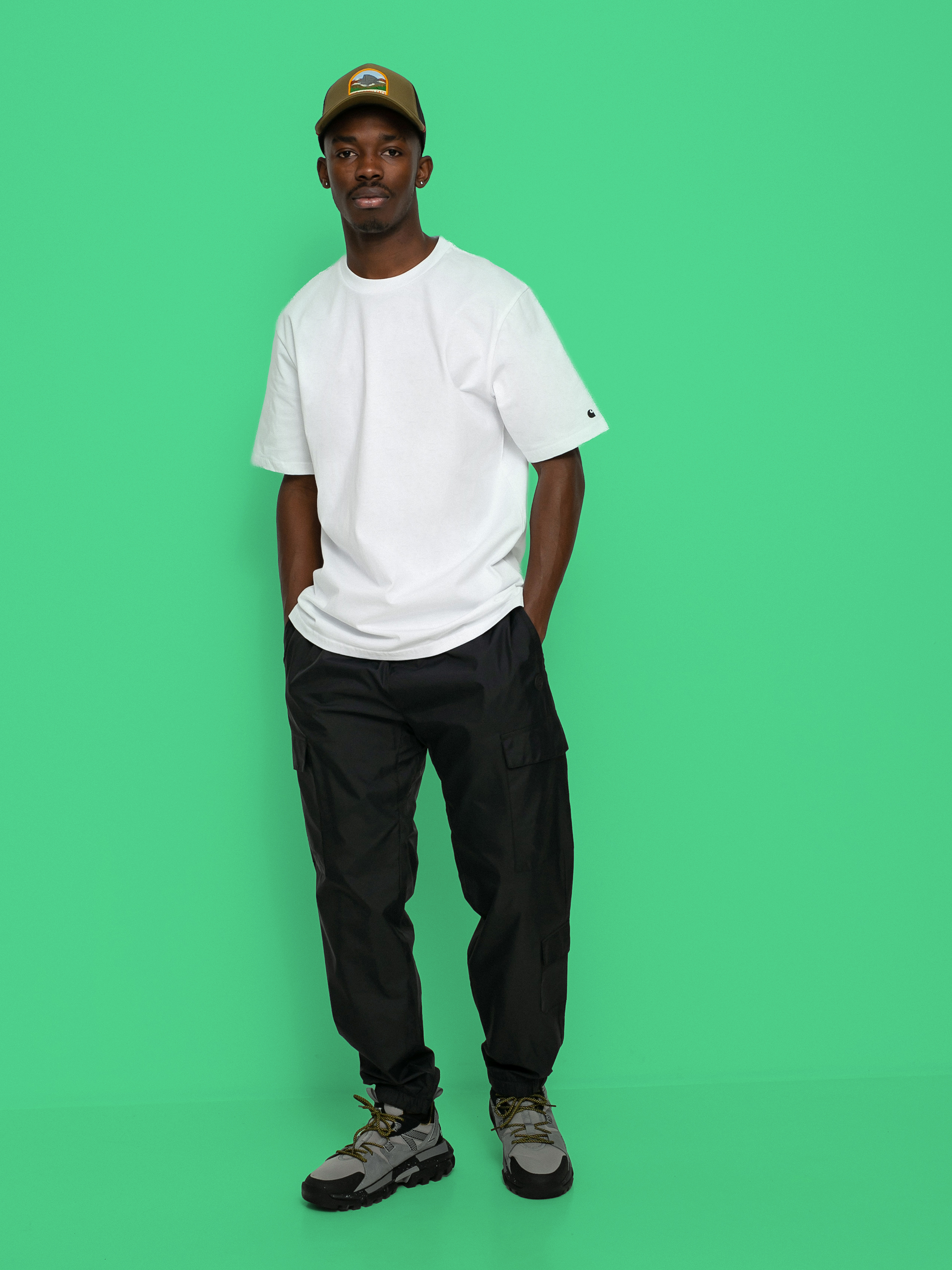 Футболка Carhartt WIP Base (white/black)