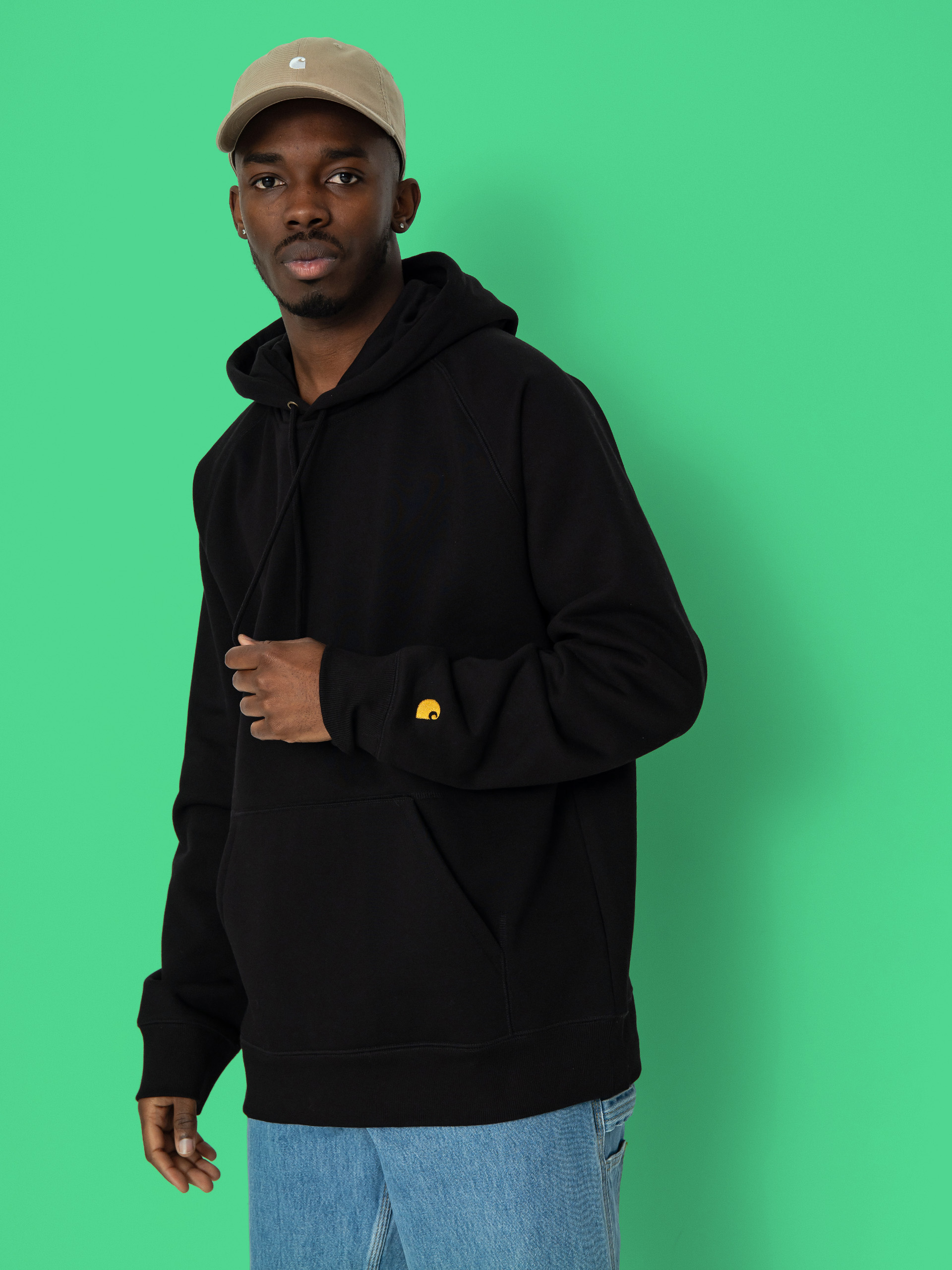 u0425u0443u0434u0456 Carhartt WIP Chase HD (black/gold)