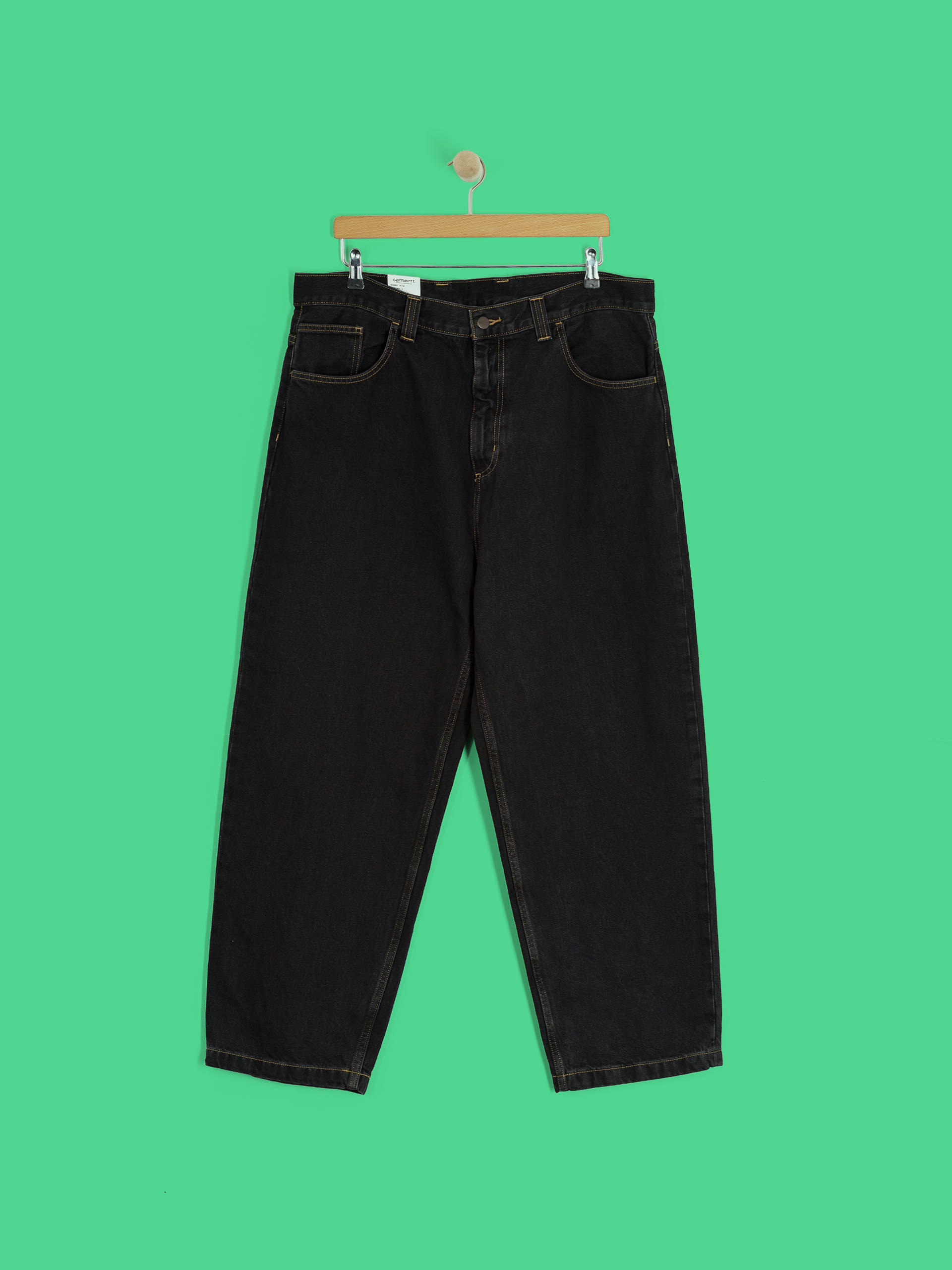 u0428u0442u0430u043du0438 Carhartt WIP Brandon (black/stone washed)