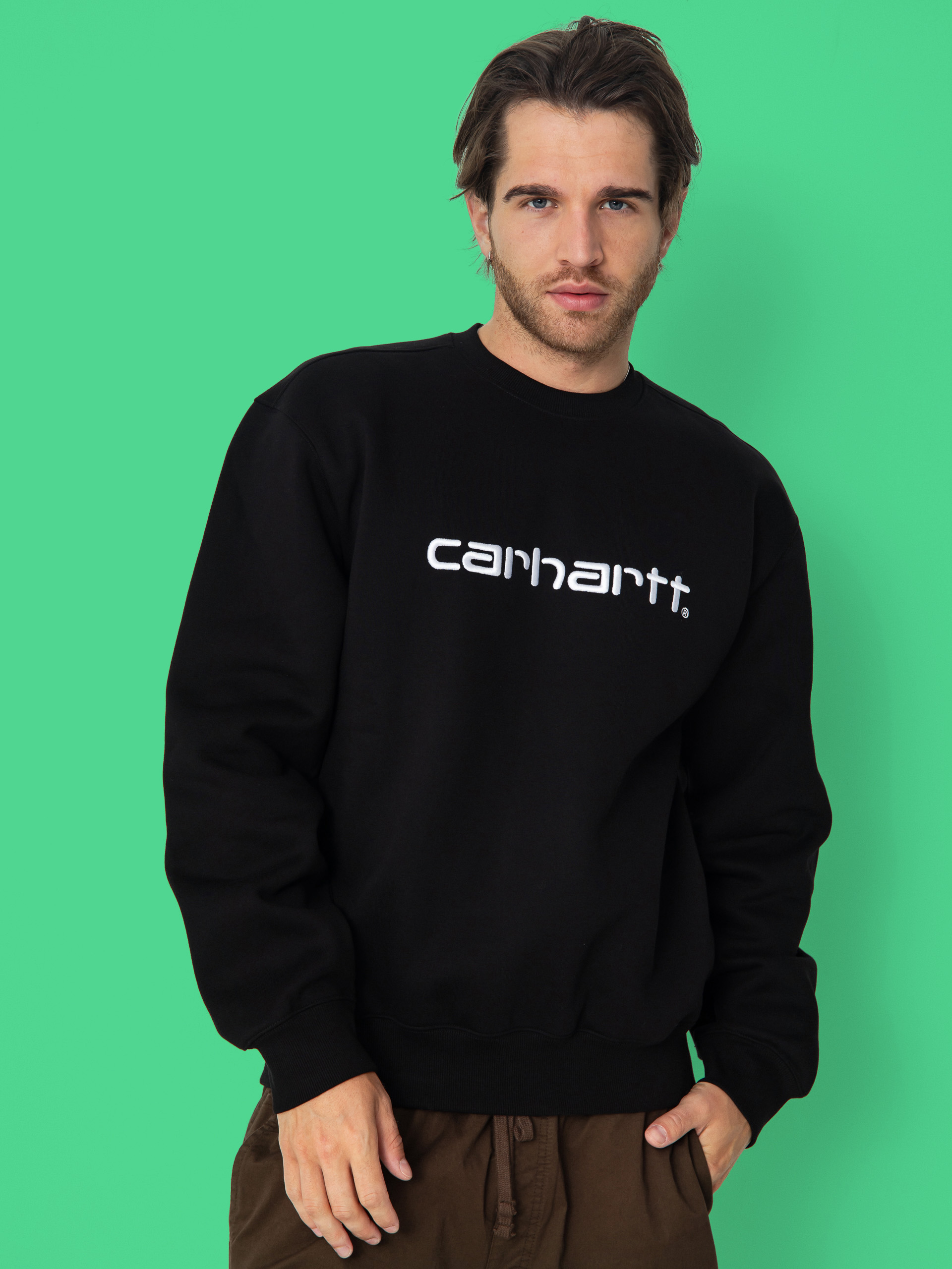 u0421u0432u0456u0442u0448u043eu0442 Carhartt WIP Carhartt (black/white)