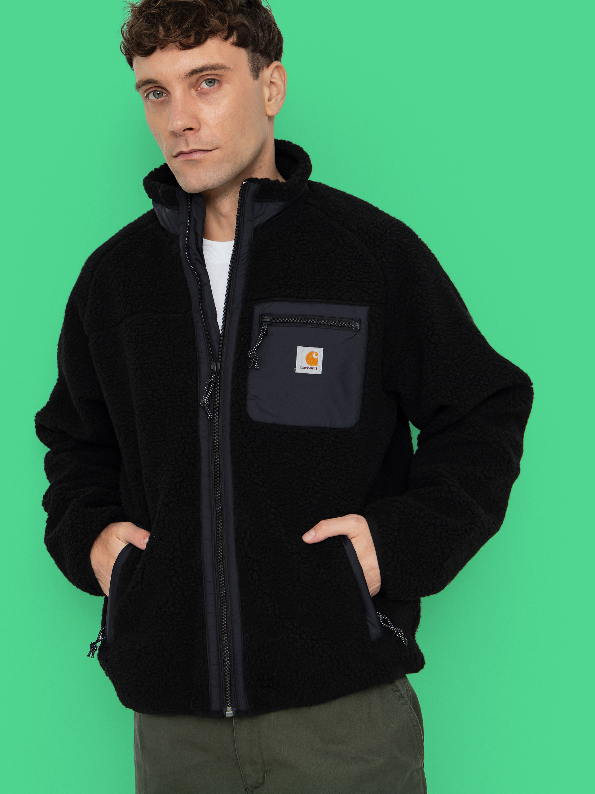 u041au0443u0440u0442u043au0430 Carhartt WIP Prentis (black/black)