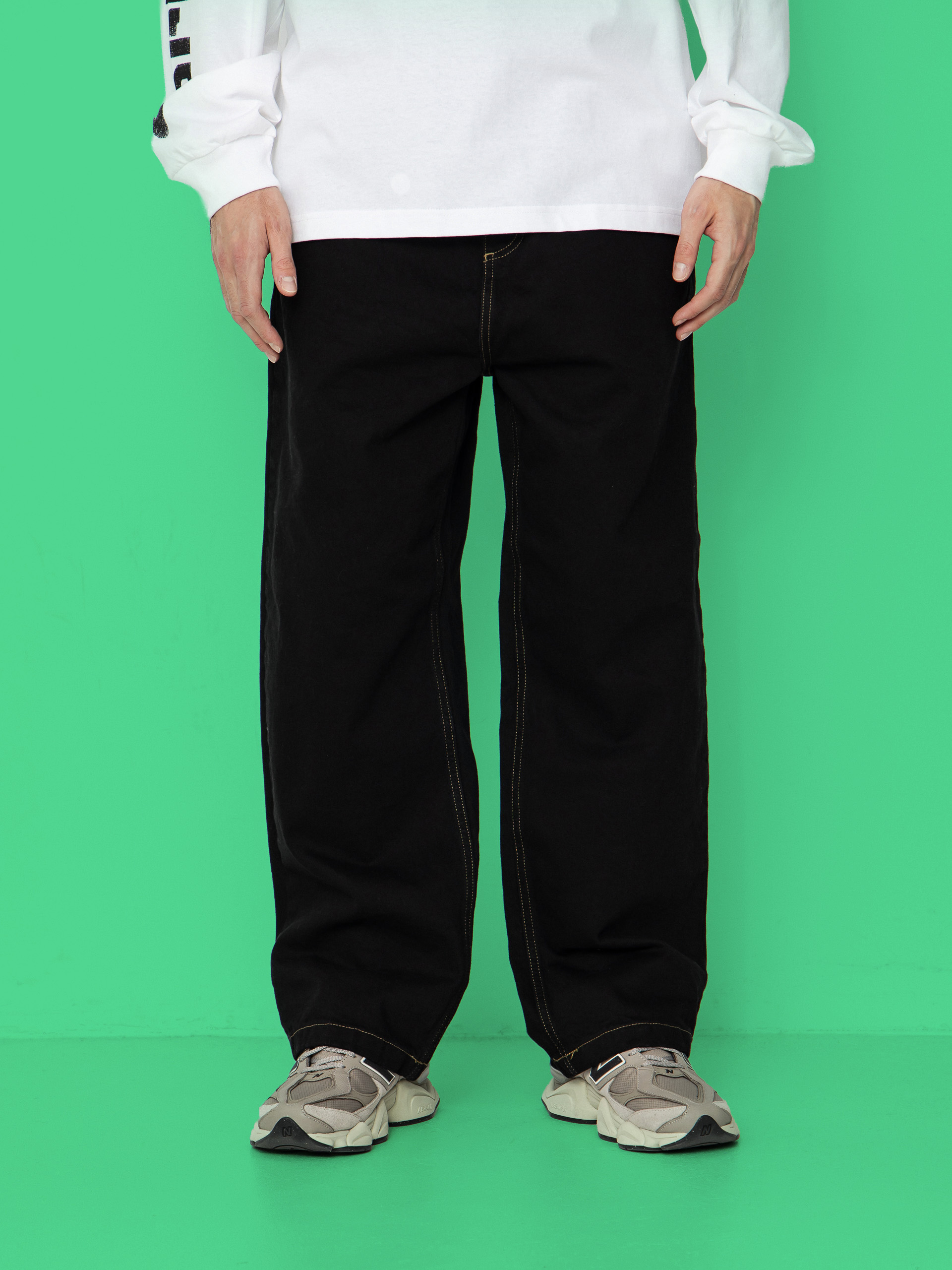 Штани Carhartt WIP Brandon (black rinsed)