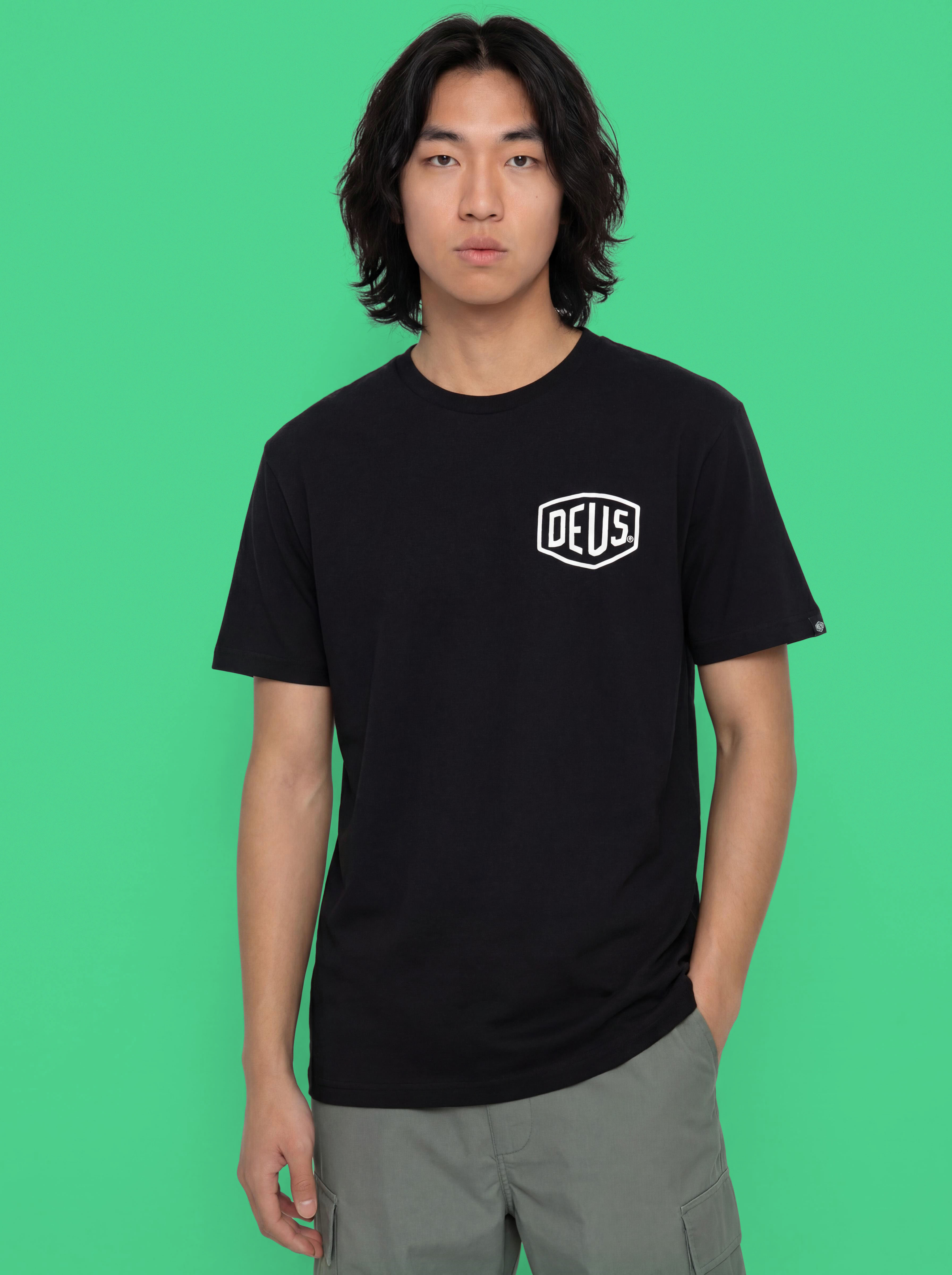 Футболка Deus Ex Machina Harajuku Address (black)