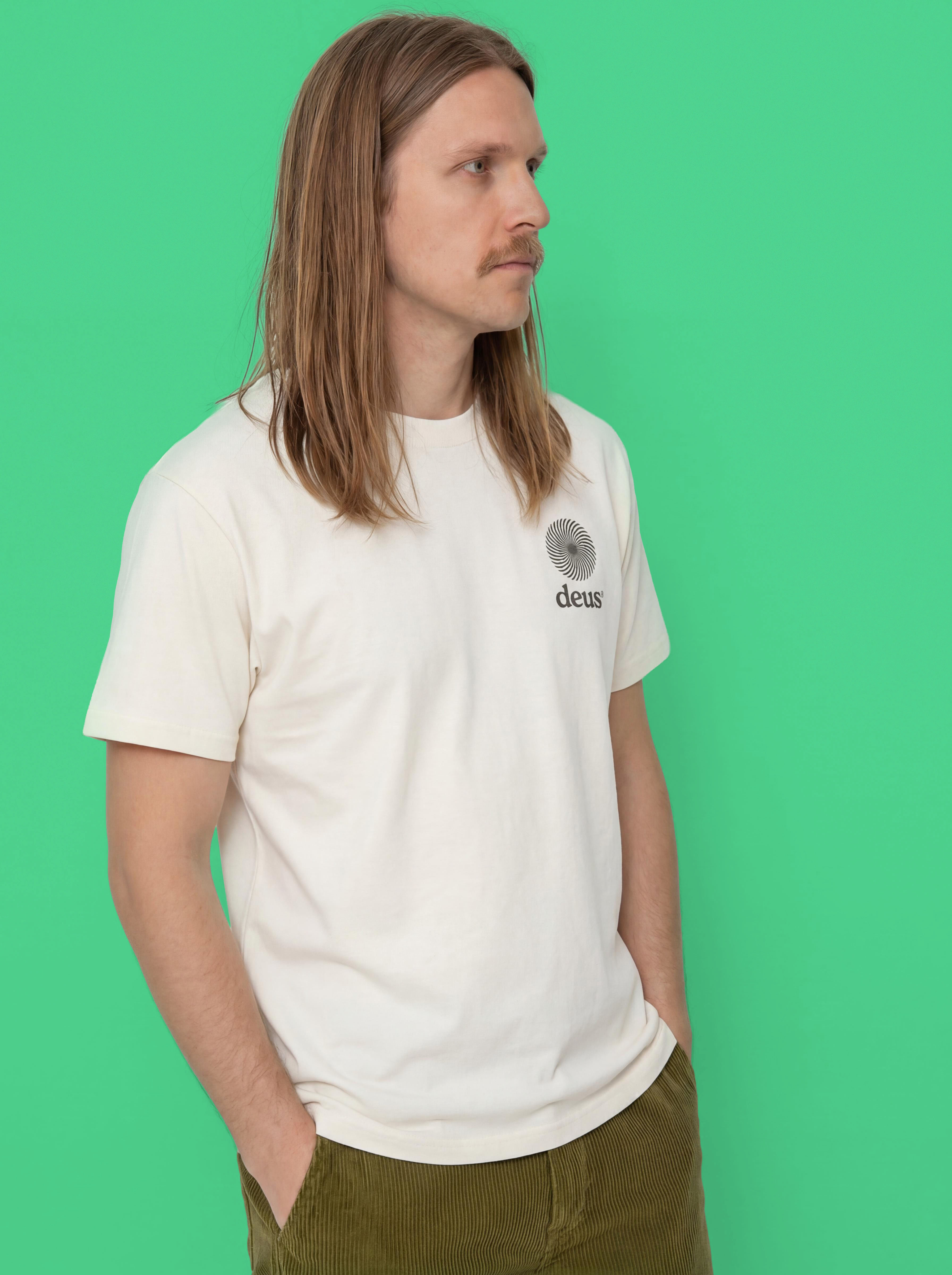 Футболка Deus Ex Machina Strata (dirty white)