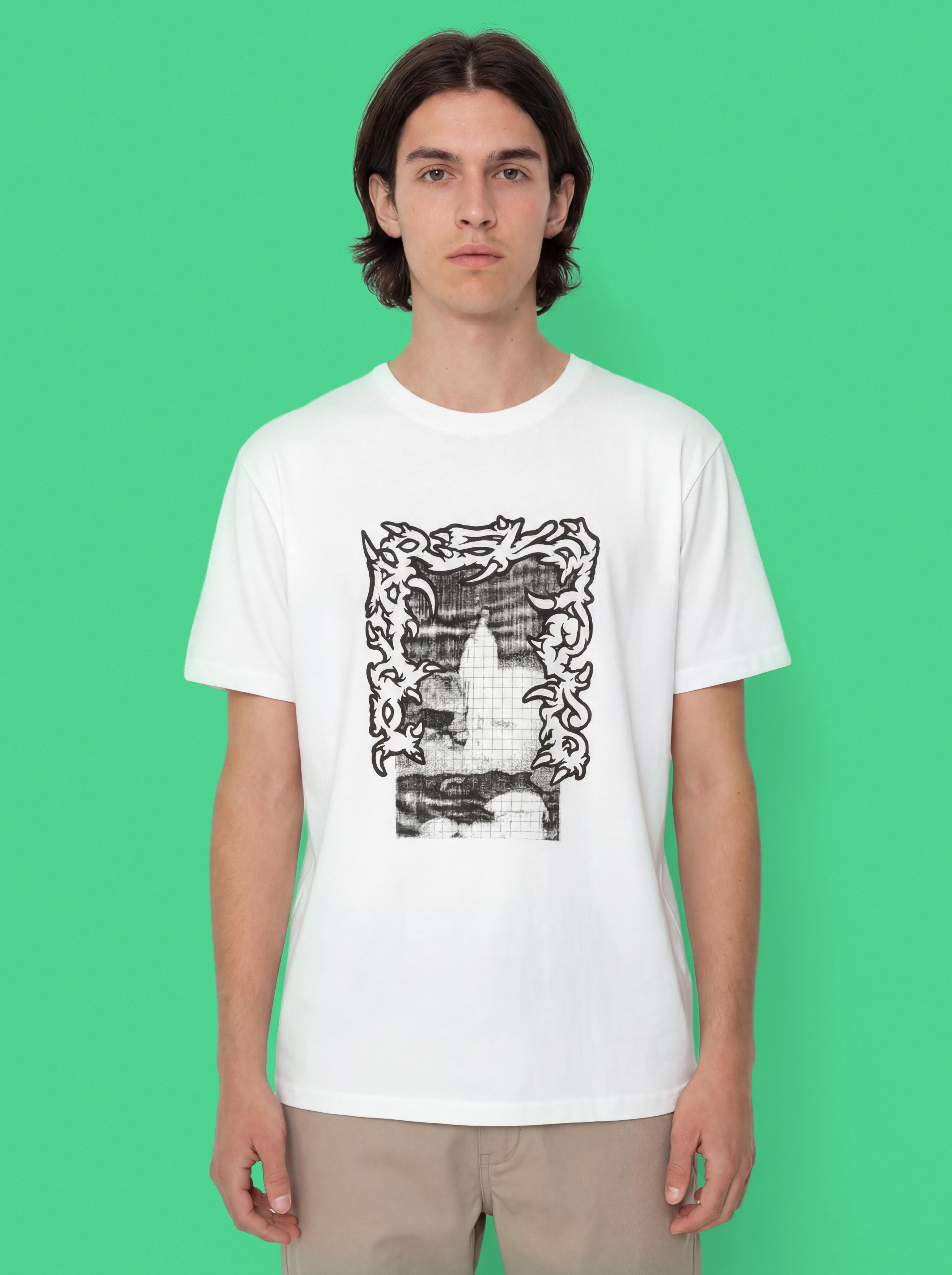 Футболка Polar Skate Passing Resemblance (white)