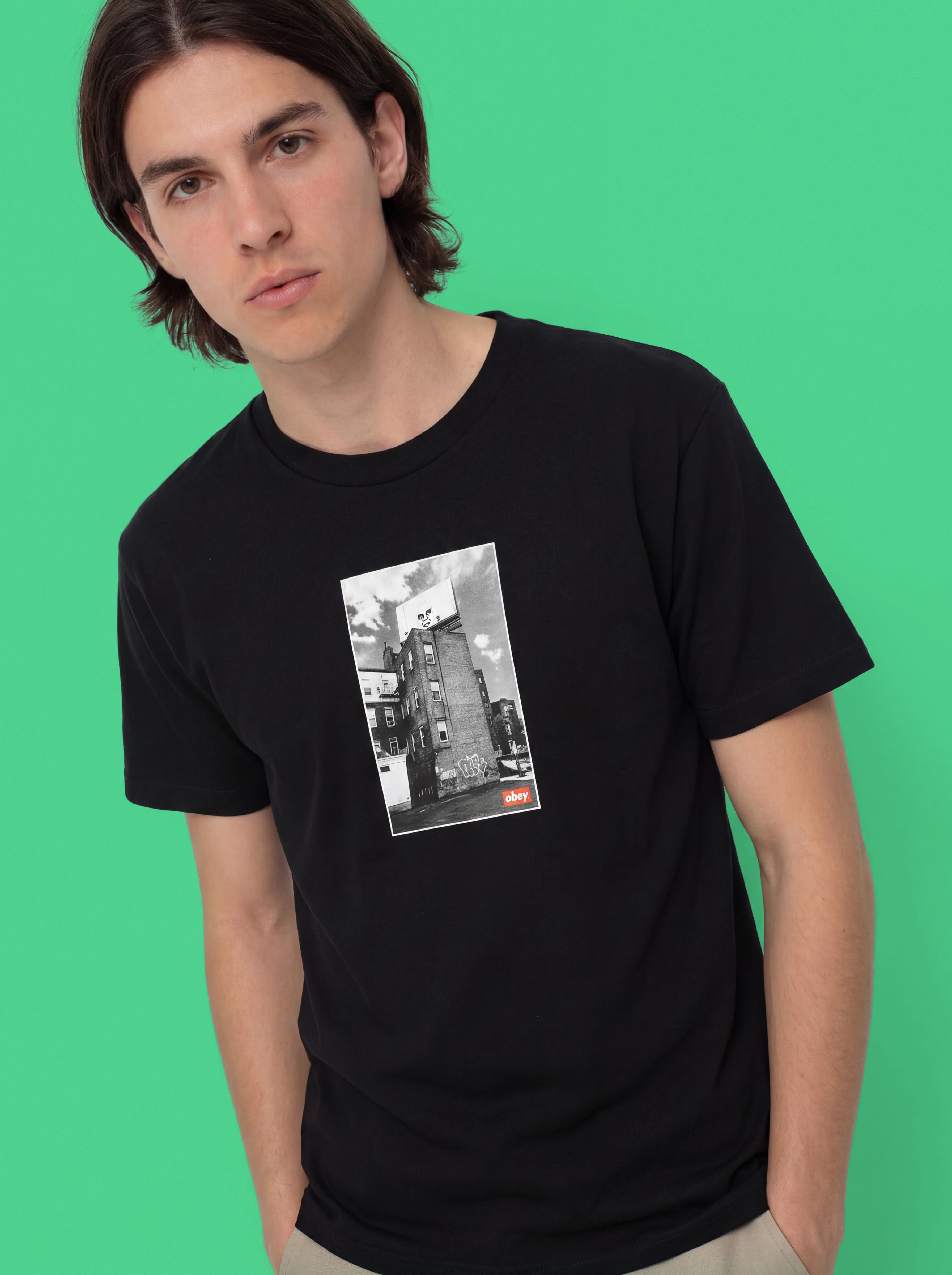 Футболка OBEY Boston Billboard (black)