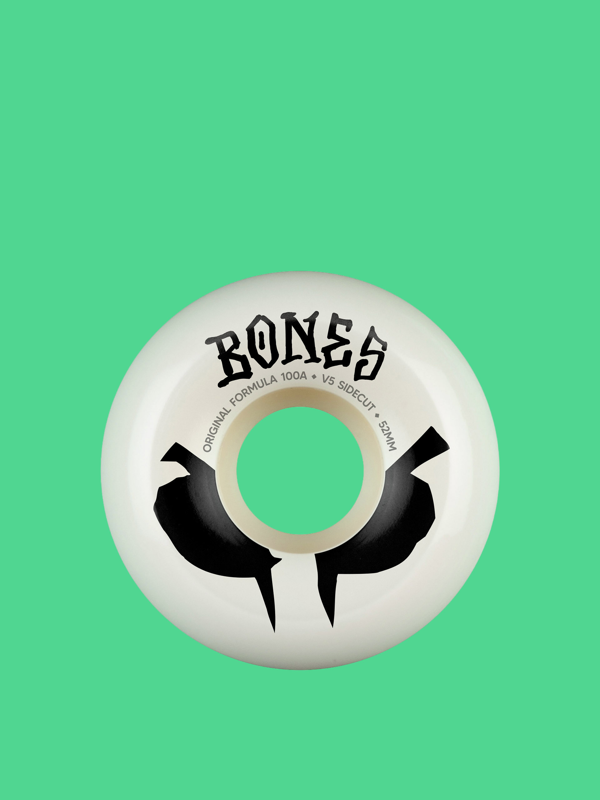 Колеса Bones OG Formula V5 Sidecut 100A (white)