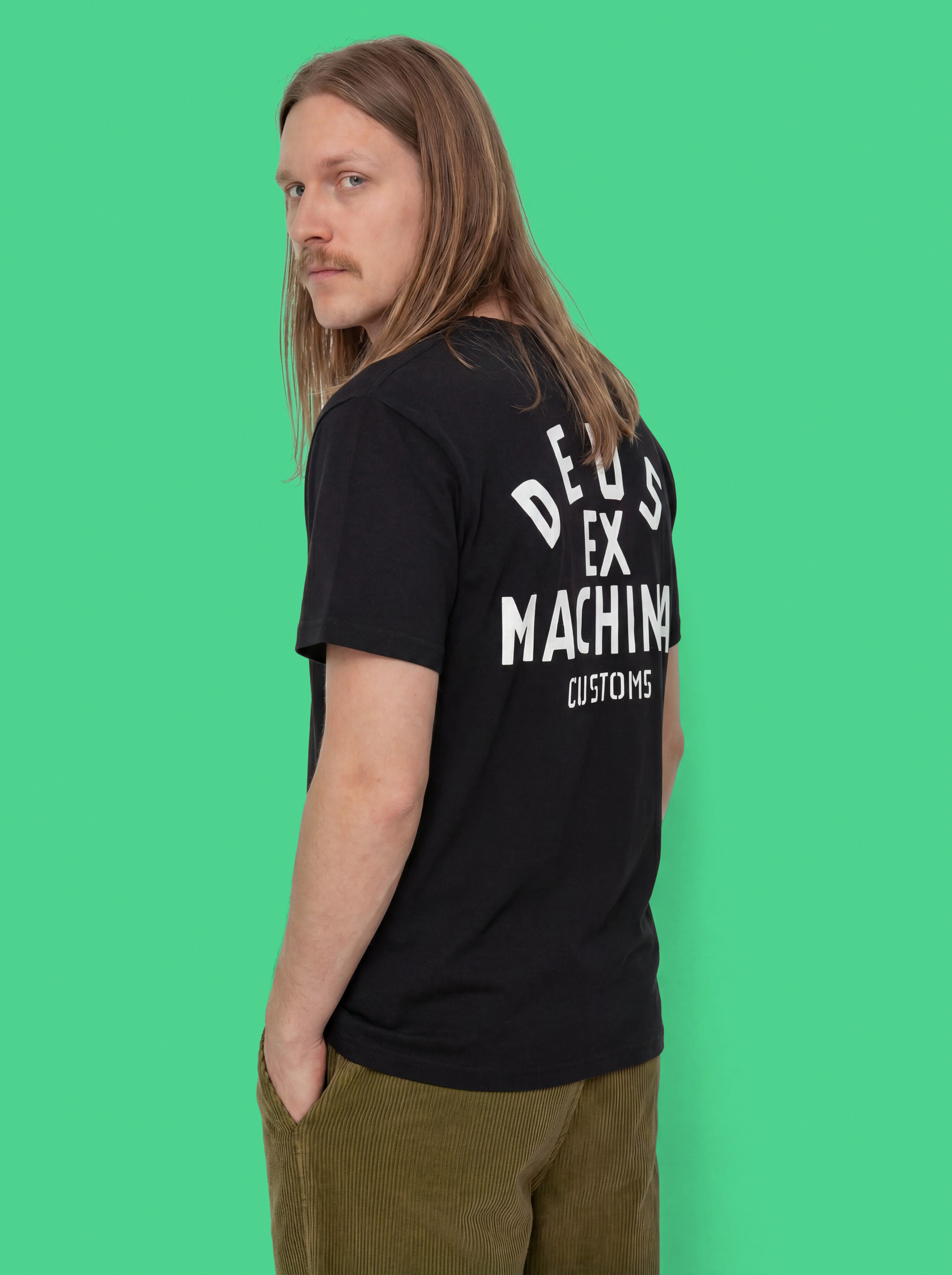 Футболка Deus Ex Machina Pisstin (black)