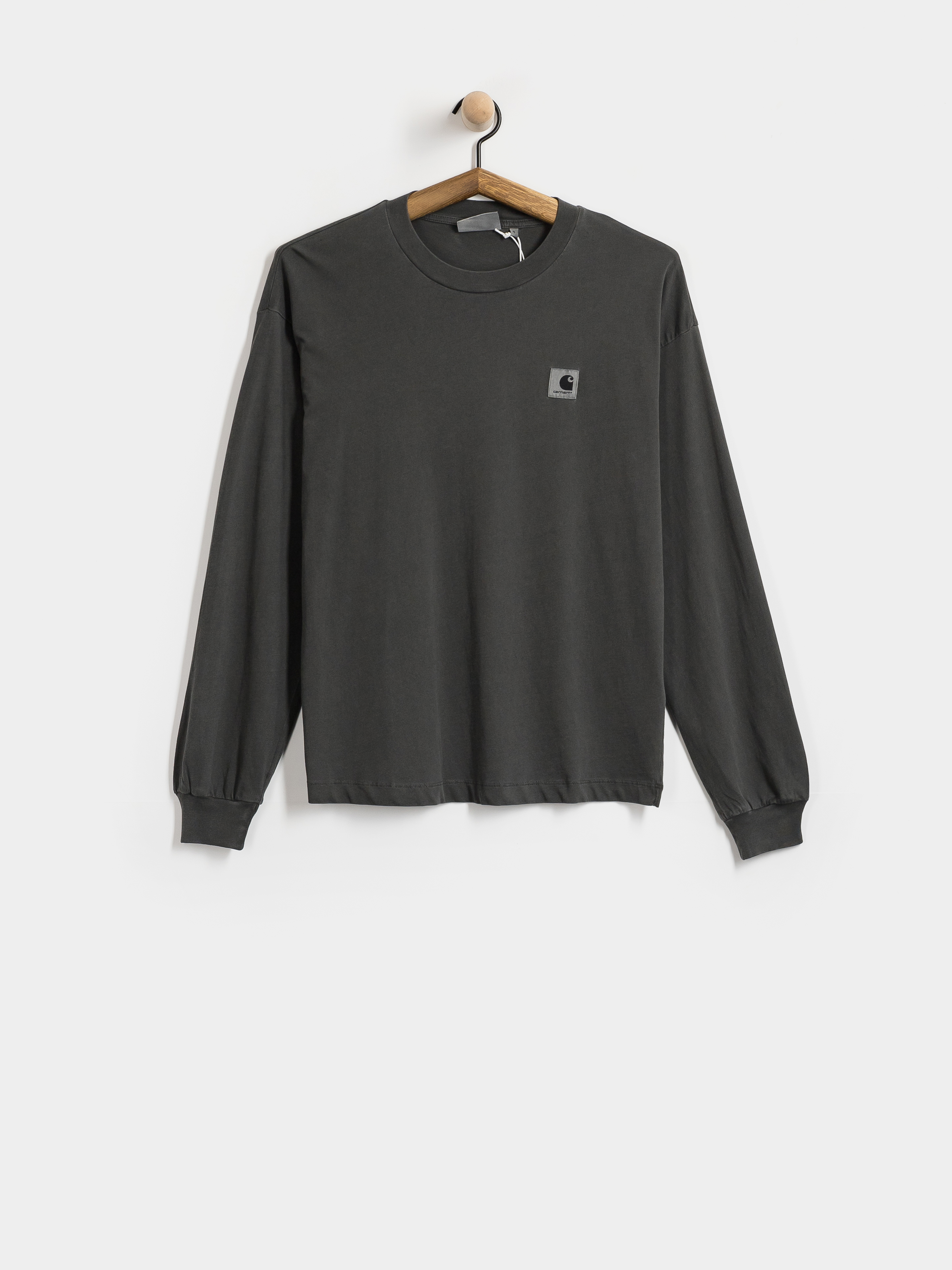 Лонгслів Carhartt WIP Nelson Wmn (black/garment dyed)