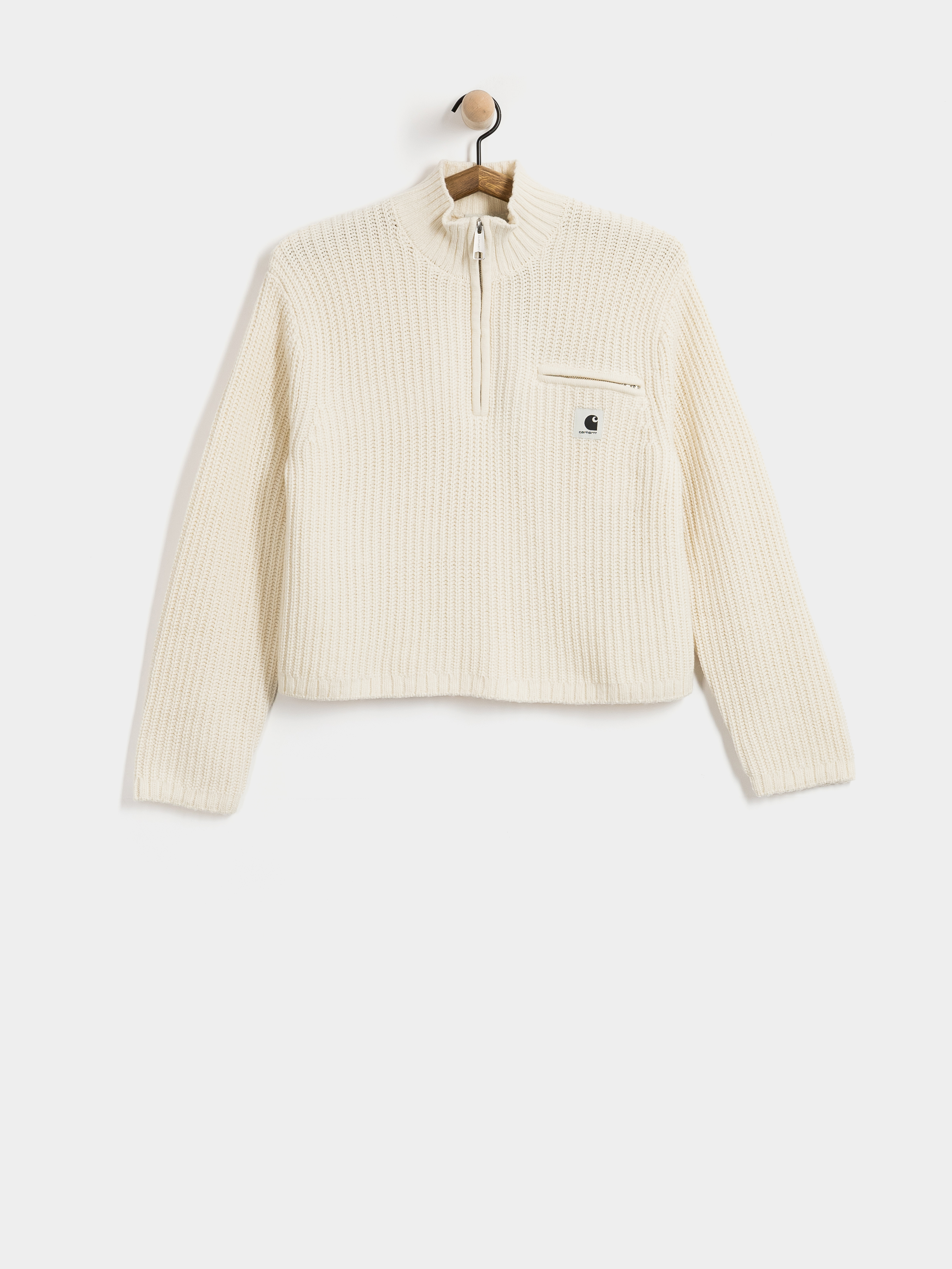 Светр Carhartt WIP Detroit Half Zip Wmn (natural)