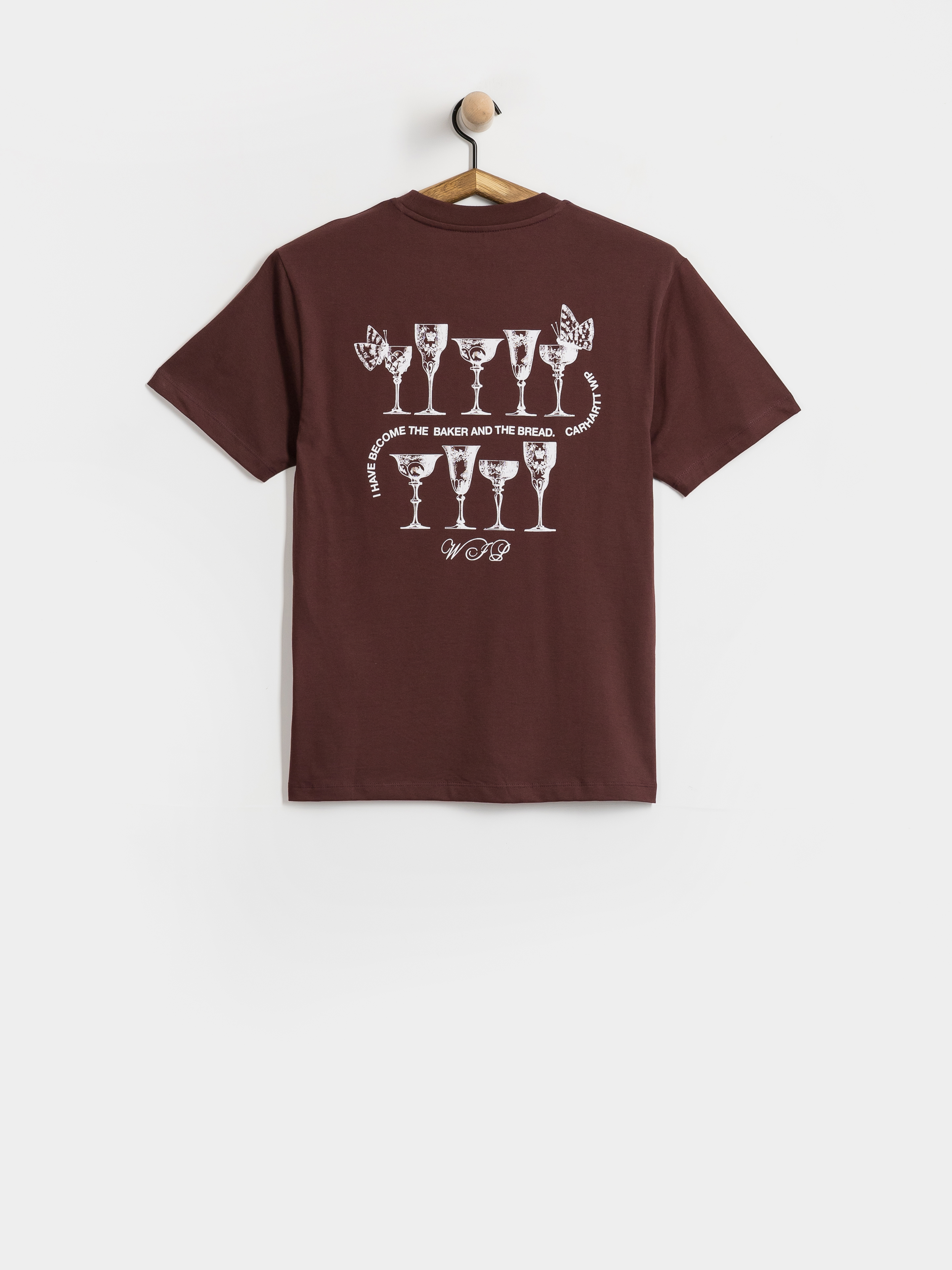 Футболка Carhartt WIP Silver Cups Wmn (amarone)
