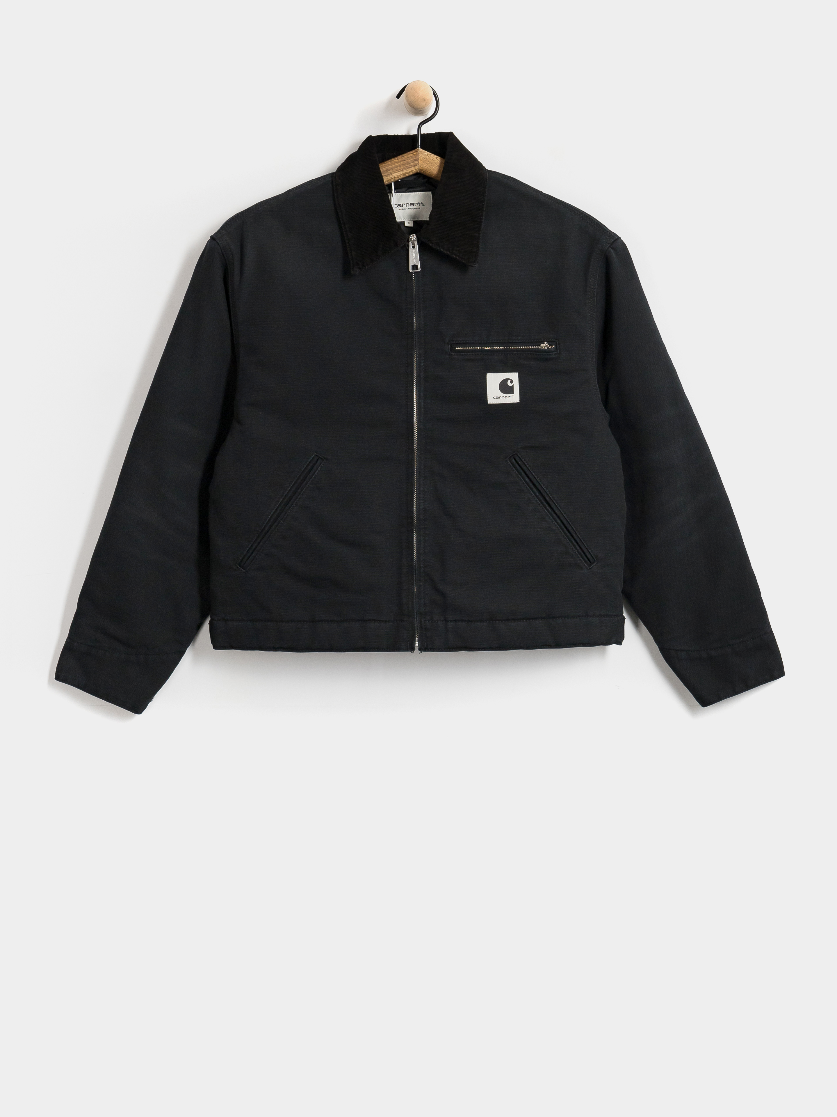 u041au0443u0440u0442u043au0430 Carhartt WIP OG Detroit Wmn (black/black/stone canvas)