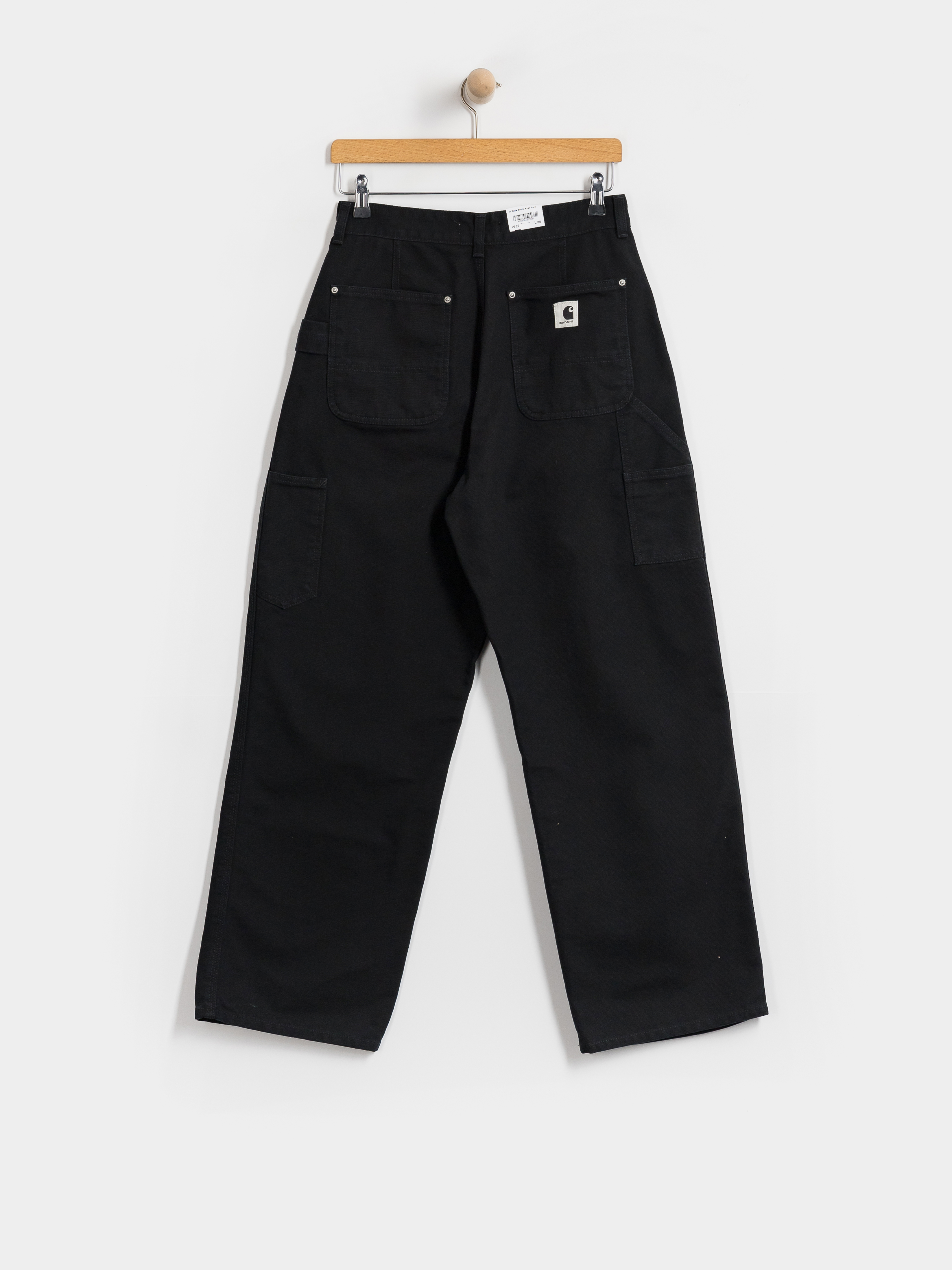 Штани Carhartt WIP Billie Single Knee Wmn (black/stone washed)