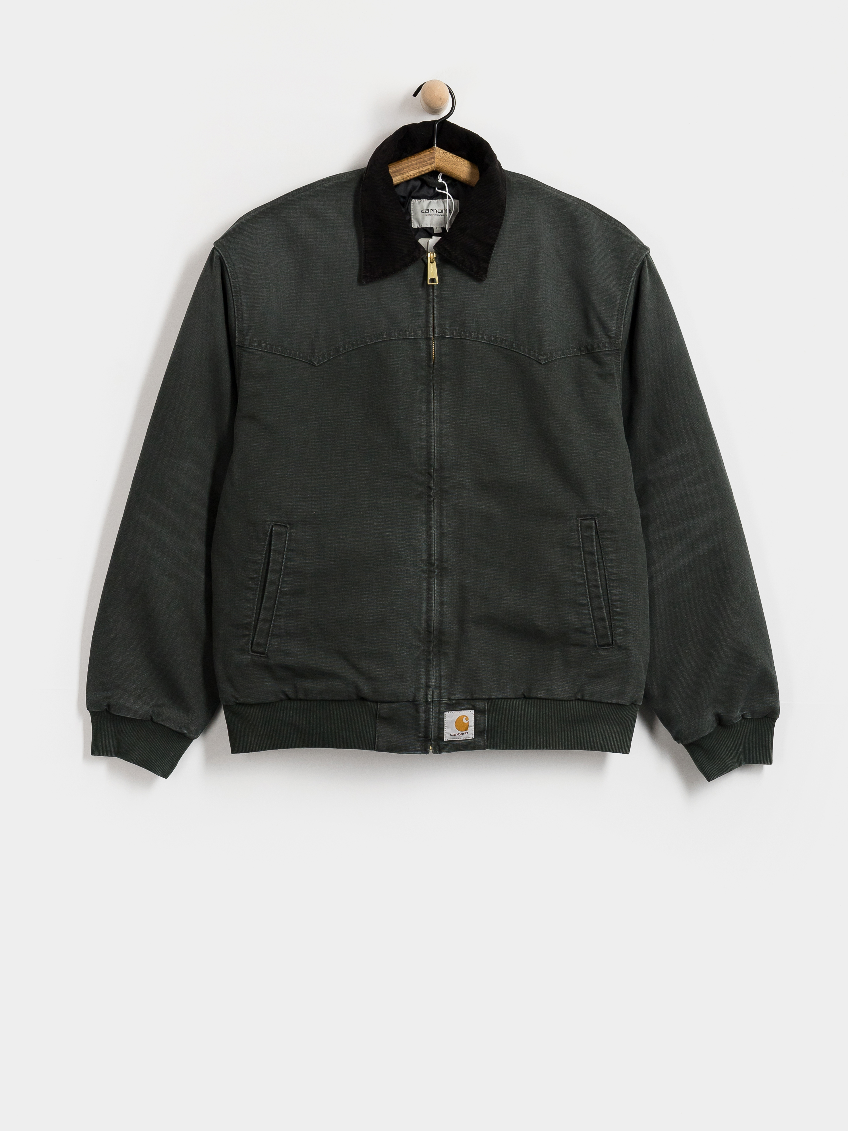 u041au0443u0440u0442u043au0430 Carhartt WIP OG Santa Fe (raven/black/stone canvas)