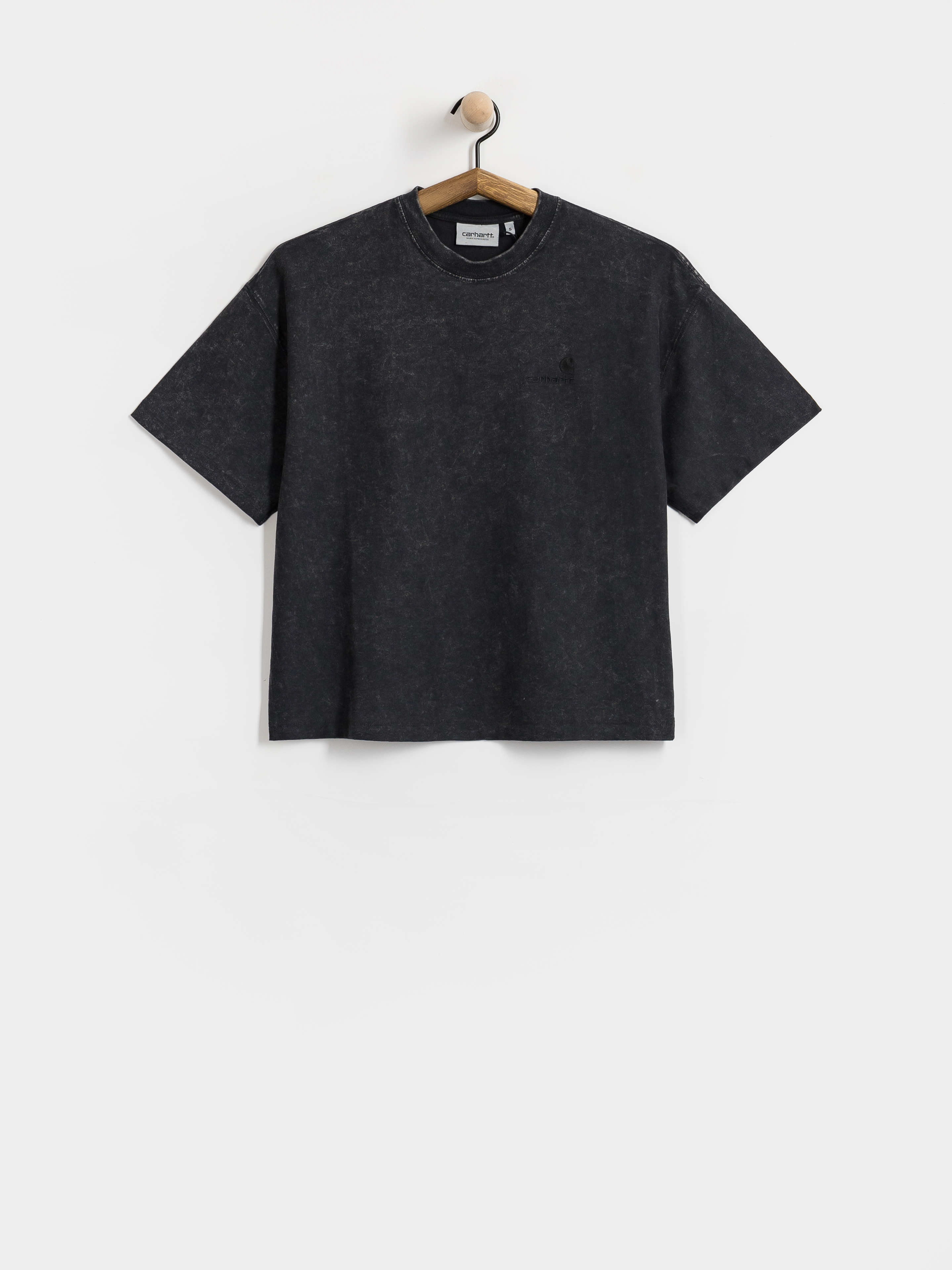 Футболка Carhartt WIP Lambert Wmn (black/moon wash)